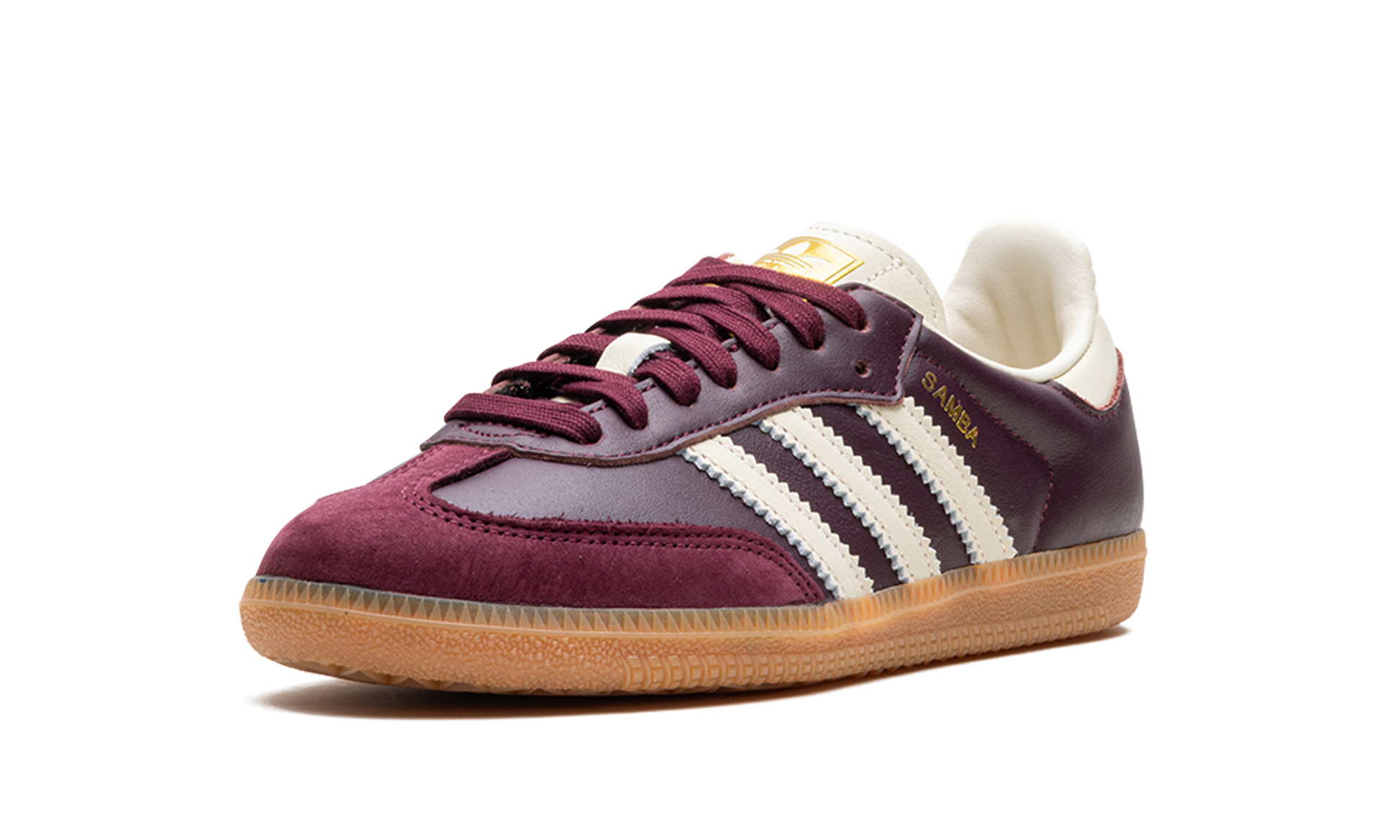 Adidas SAMBA OG WMNS "Maroon / Cream White" ID0477