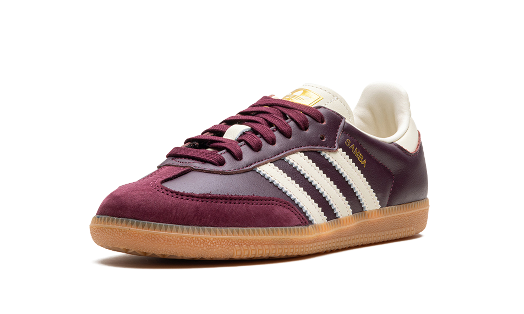 Adidas SAMBA OG WMNS "Maroon / Cream White" ID0477