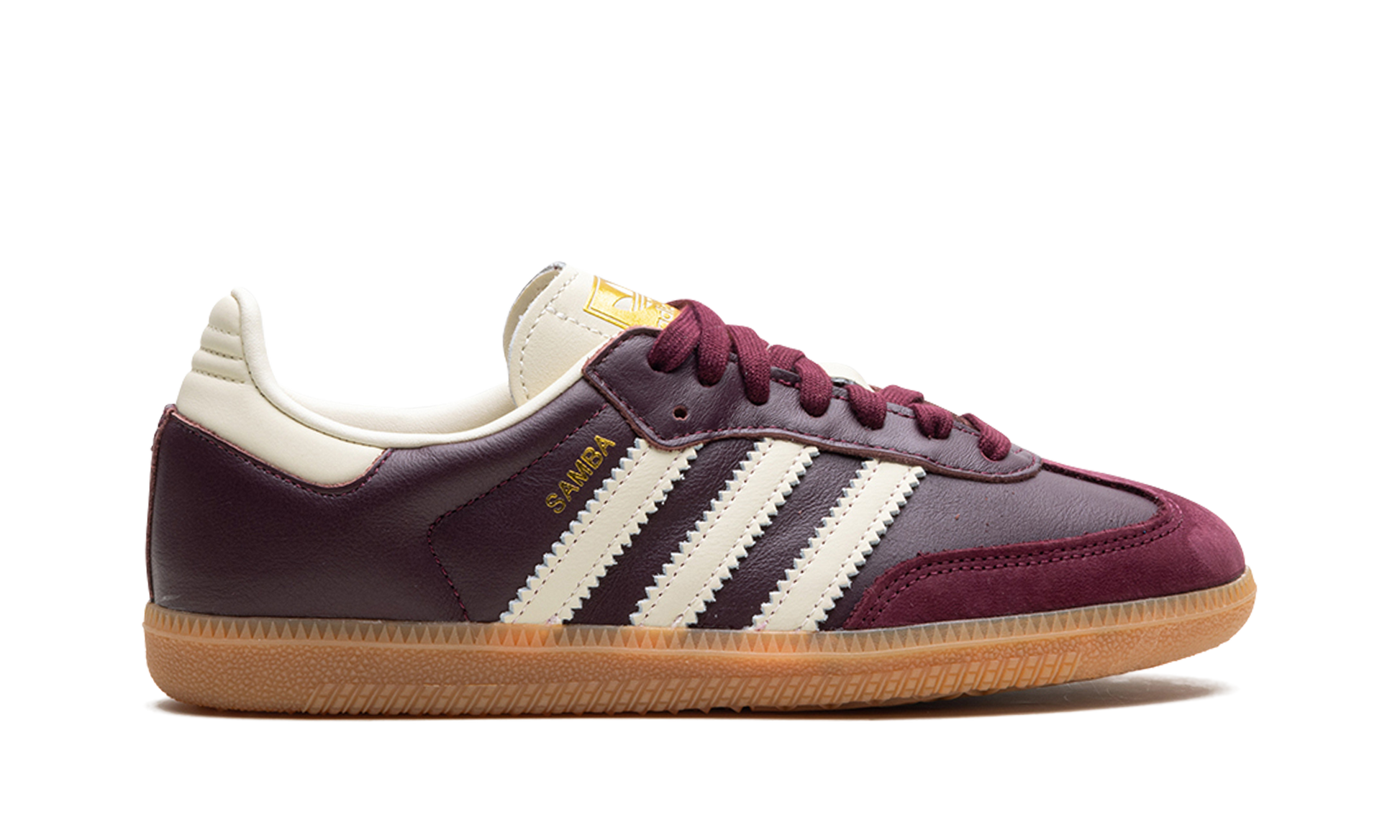 Adidas SAMBA OG WMNS "Maroon / Cream White" ID0477
