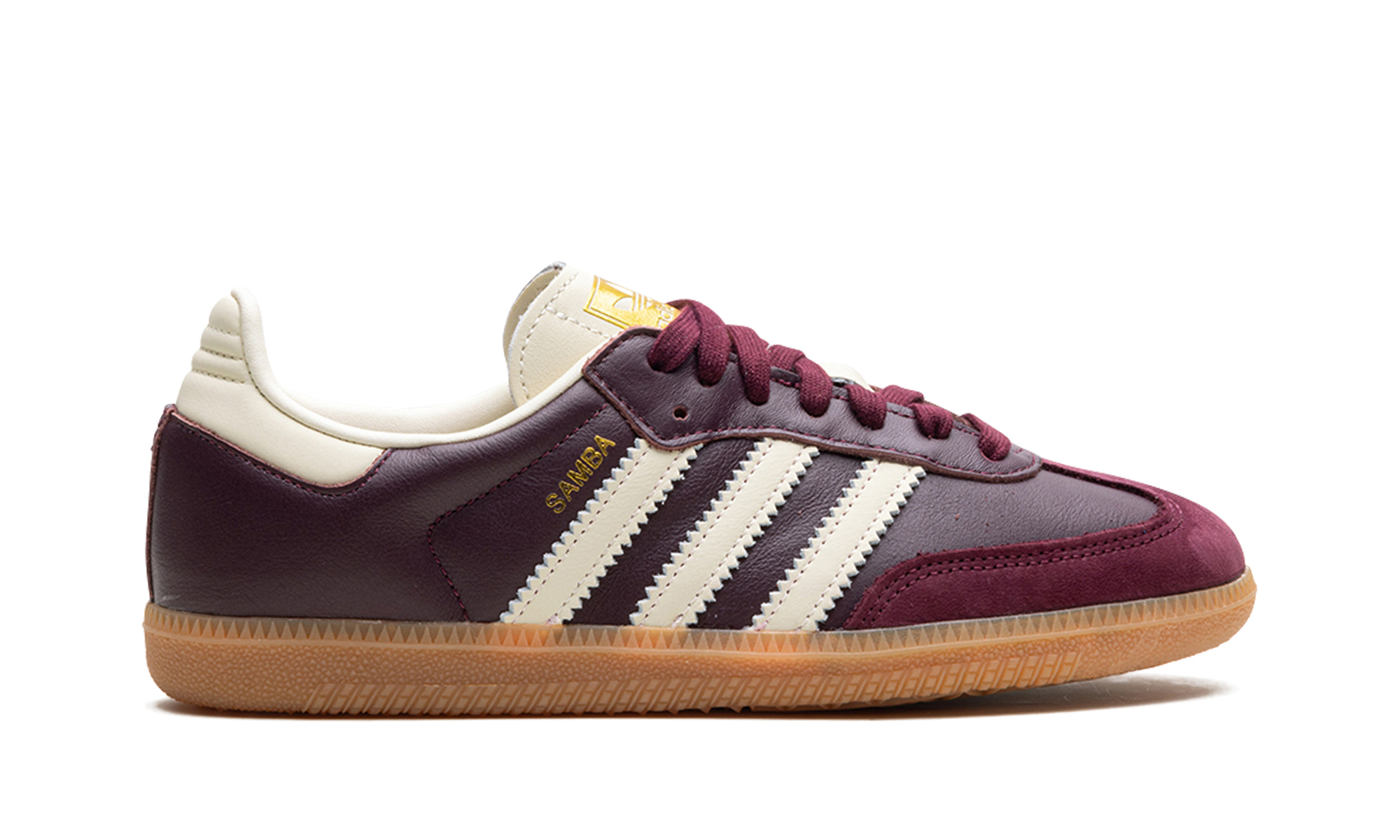 Adidas SAMBA OG WMNS "Maroon / Cream White" ID0477