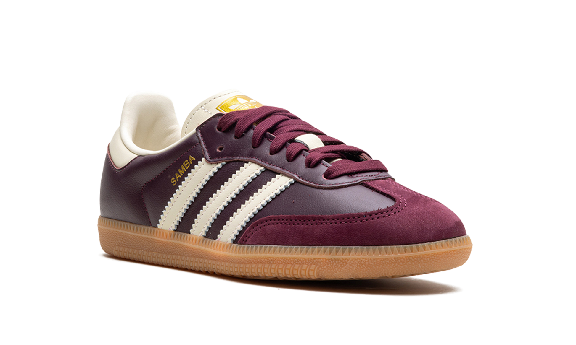 Adidas SAMBA OG WMNS "Maroon / Cream White" ID0477