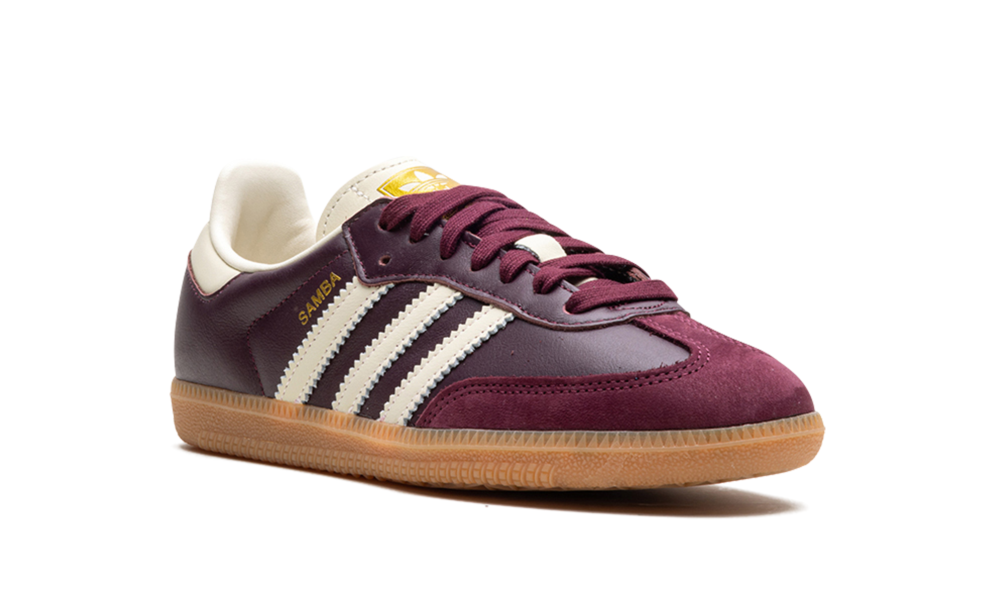 Adidas SAMBA OG WMNS "Maroon / Cream White" ID0477