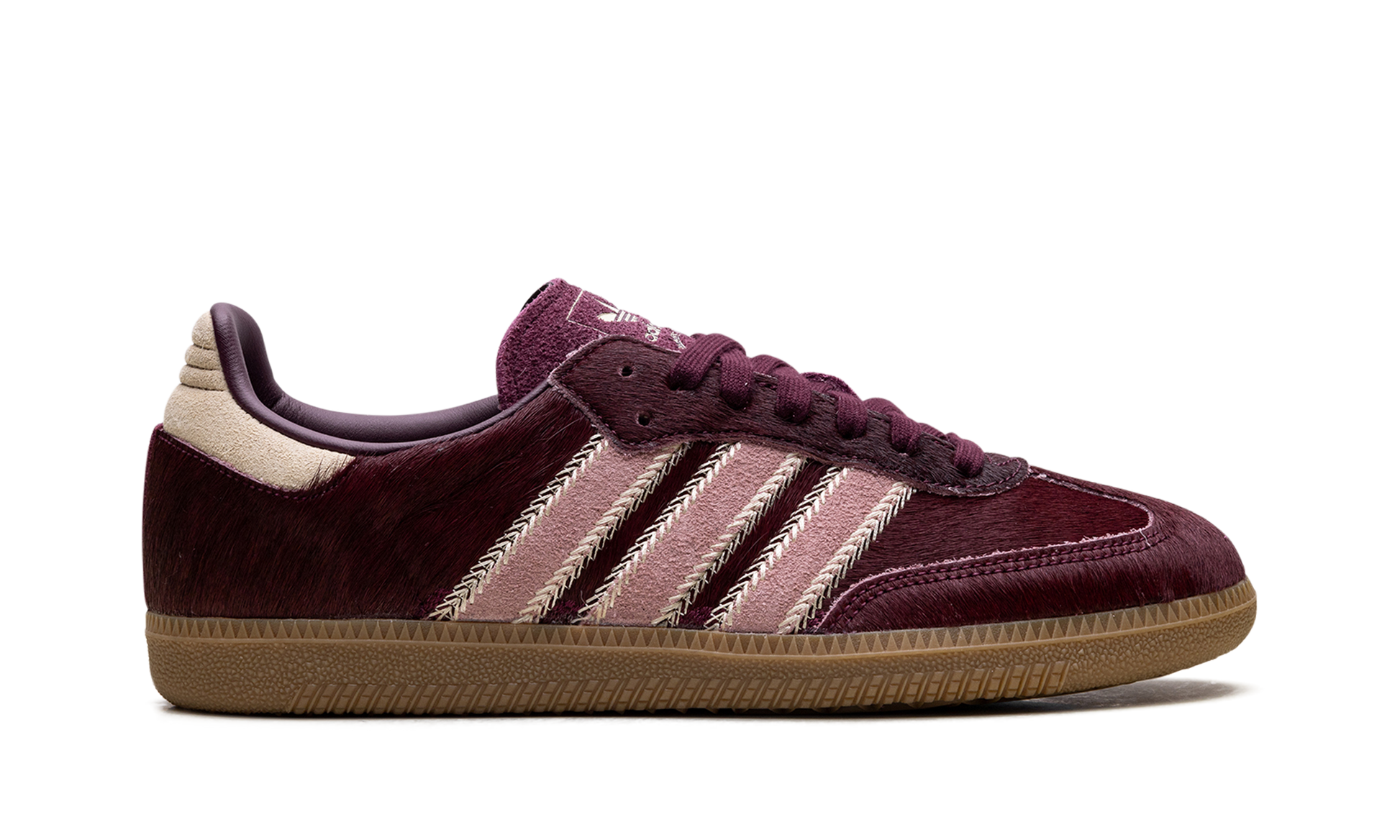 Adidas Samba OG WMNS "Maroon Sand Strata Pony" JP5330