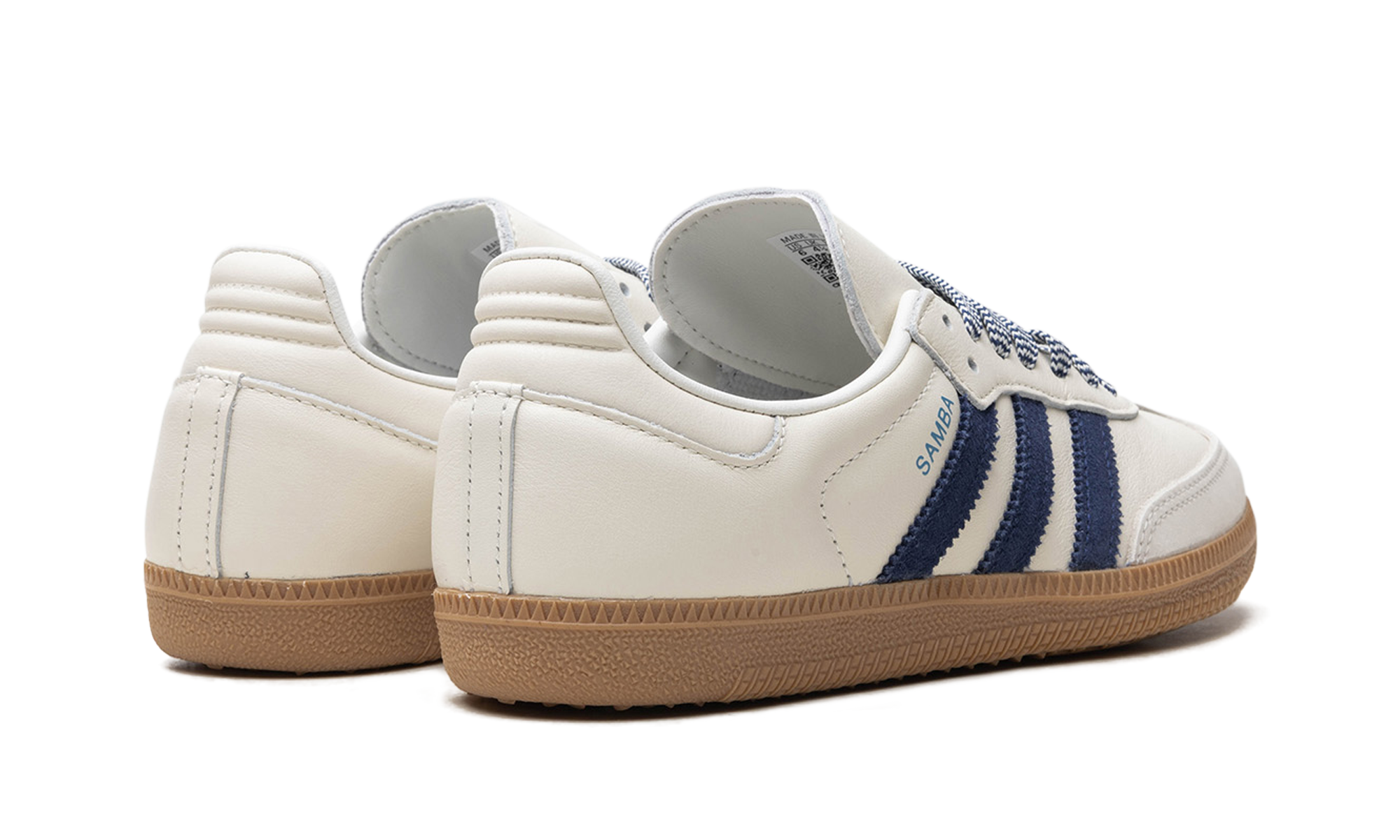 Adidas Samba OG WMNS "Off White Dark Blue" JI3907