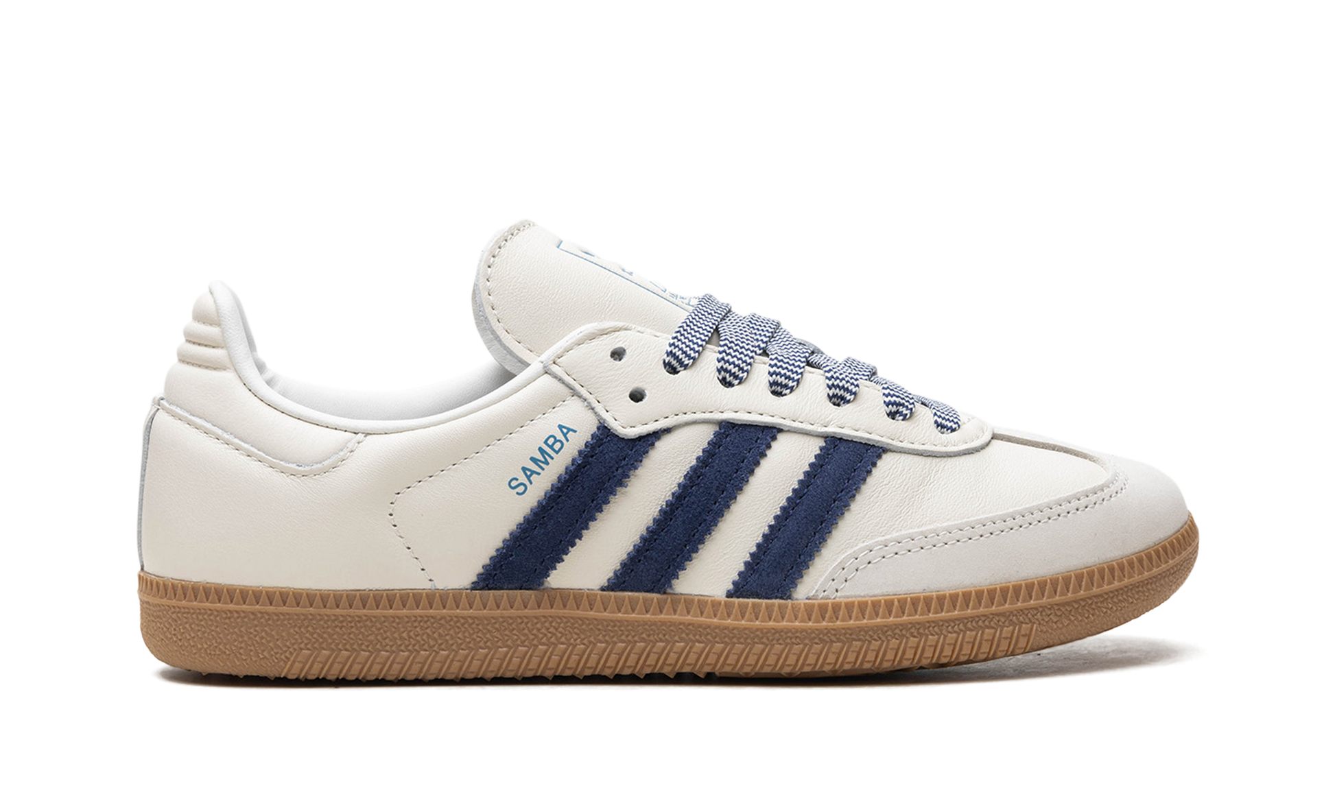Adidas Samba OG WMNS "Off White Dark Blue" JI3907