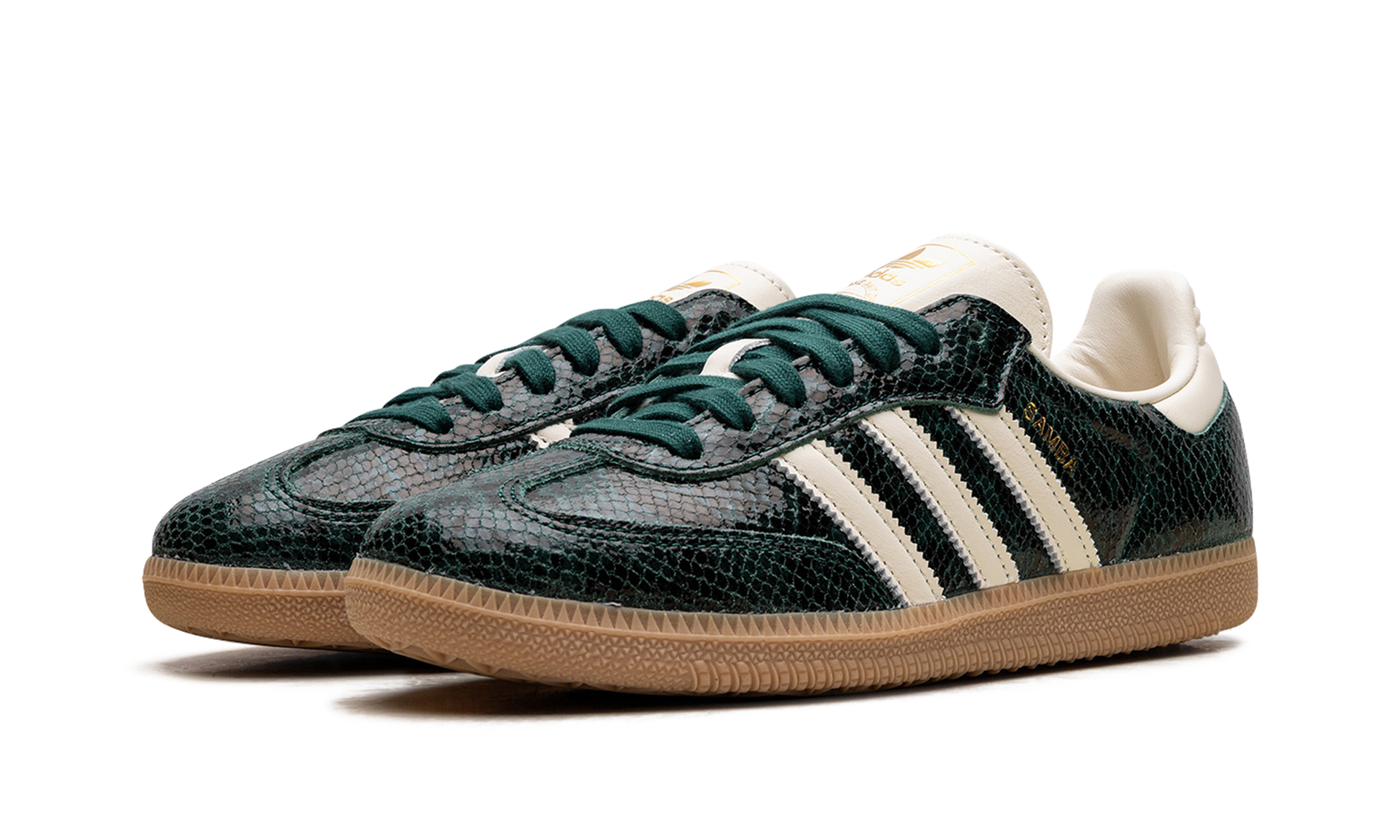 Adidas Samba OG WMNS "Snakeskin Collegiate Green" JR8848