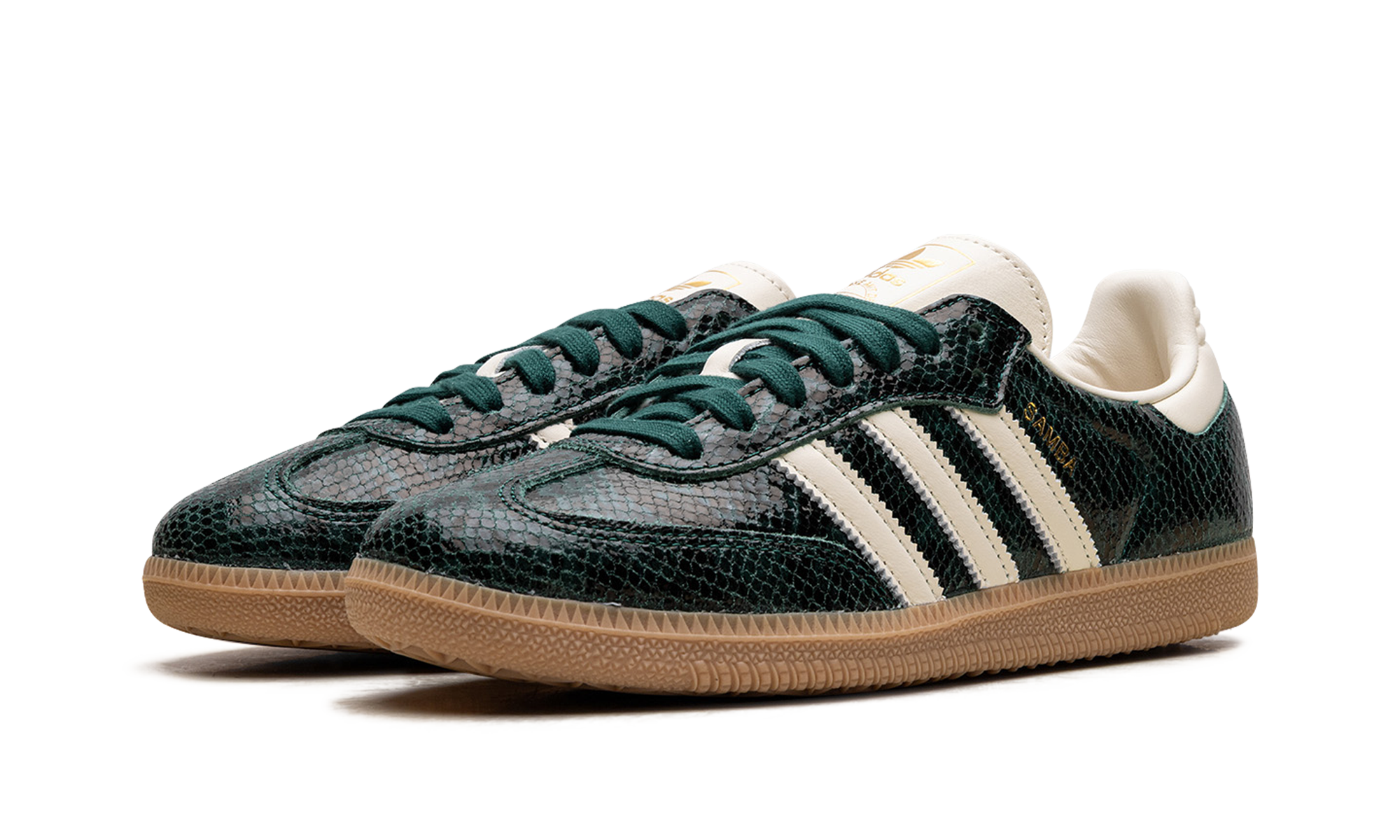 Adidas Samba OG WMNS "Snakeskin Collegiate Green" JR8848