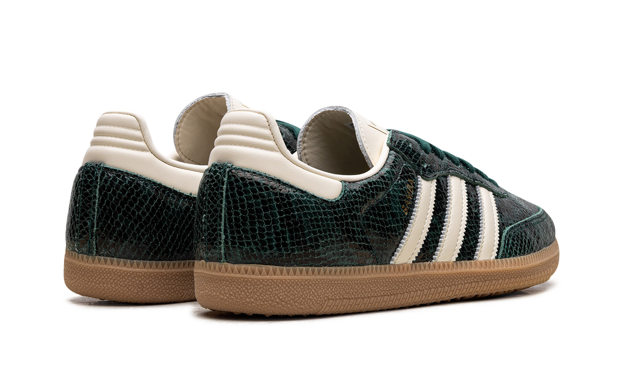 Adidas Samba OG WMNS "Snakeskin Collegiate Green" JR8848