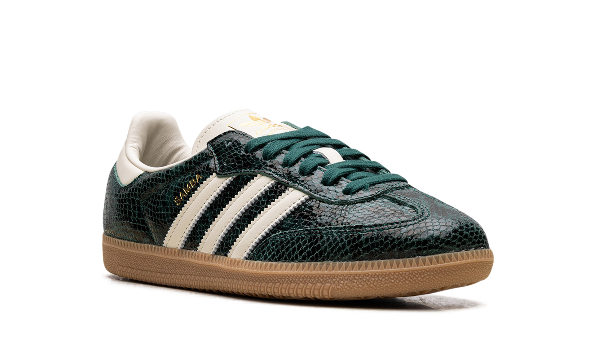 Adidas Samba OG WMNS "Snakeskin Collegiate Green" JR8848