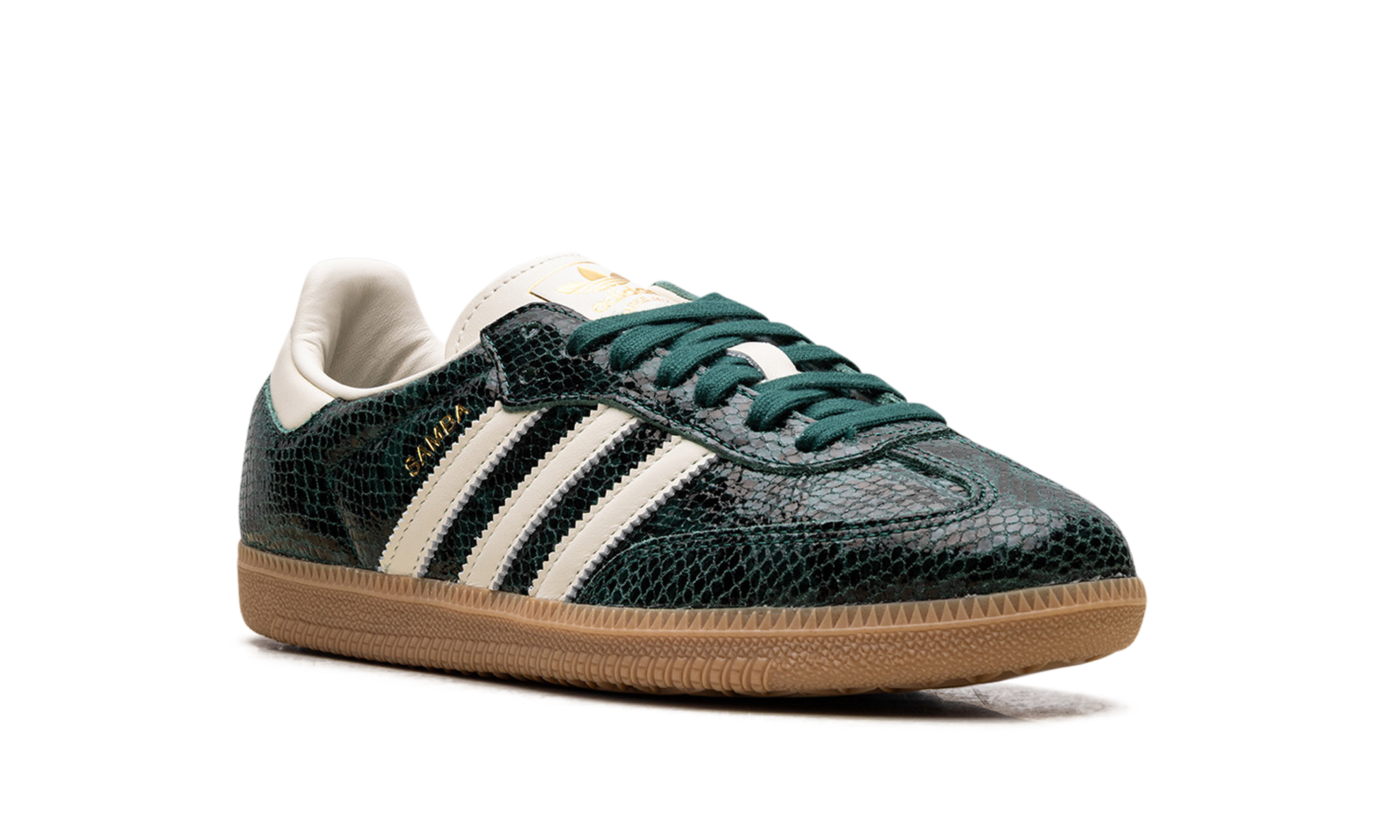 Adidas Samba OG WMNS "Snakeskin Collegiate Green" JR8848