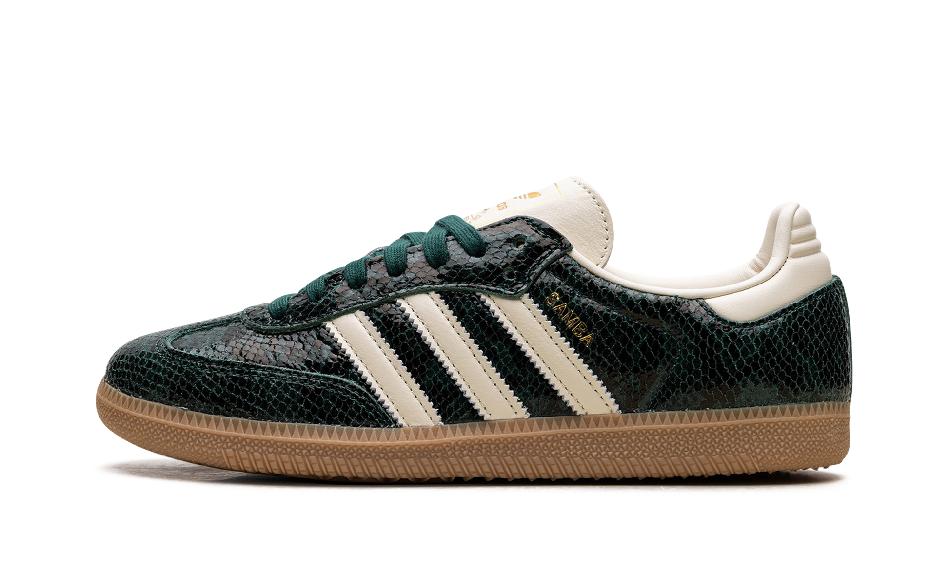 Adidas Samba OG WMNS "Snakeskin Collegiate Green" JR8848