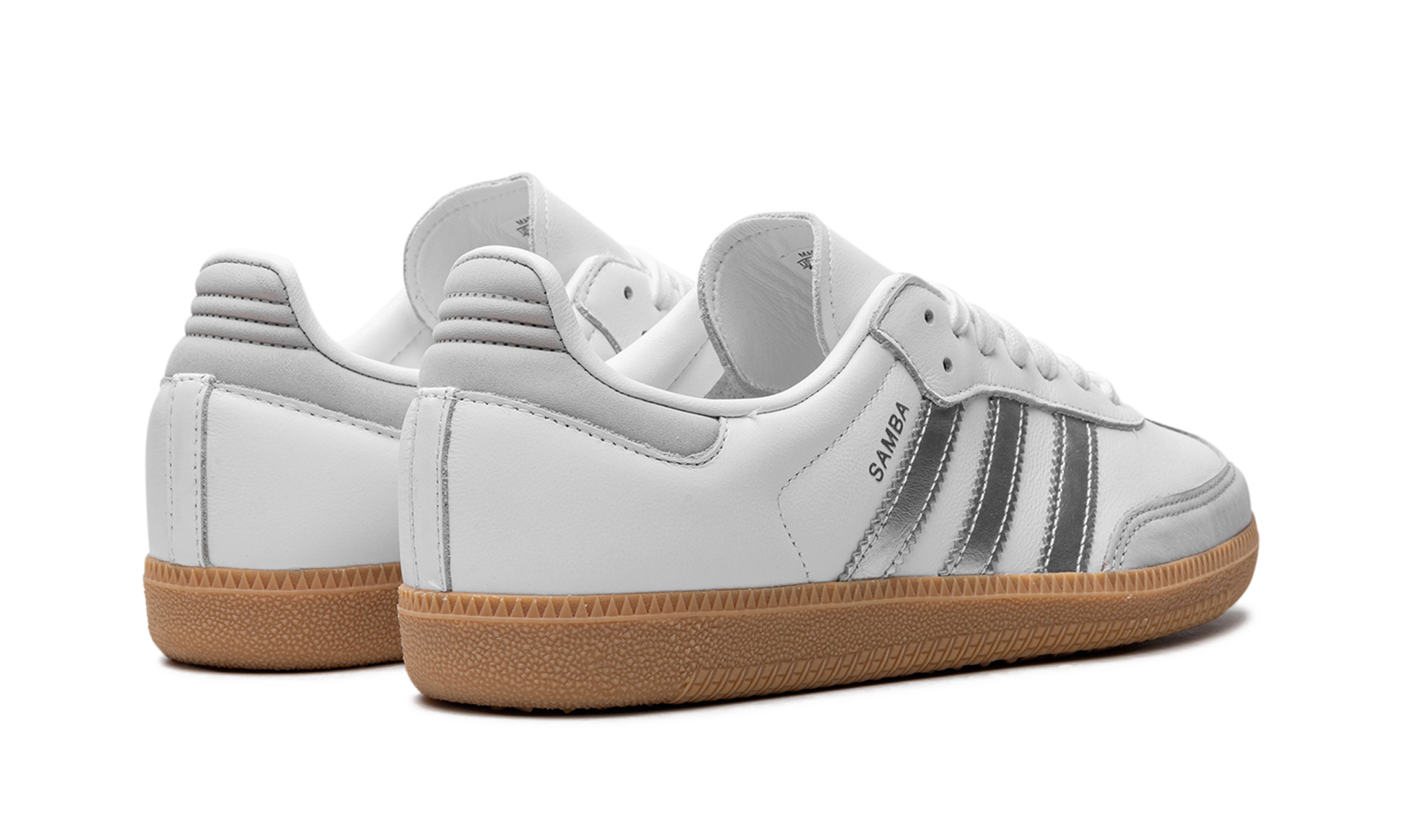 Adidas Samba OG WMNS "White Silver Metallic Grey" JI2725