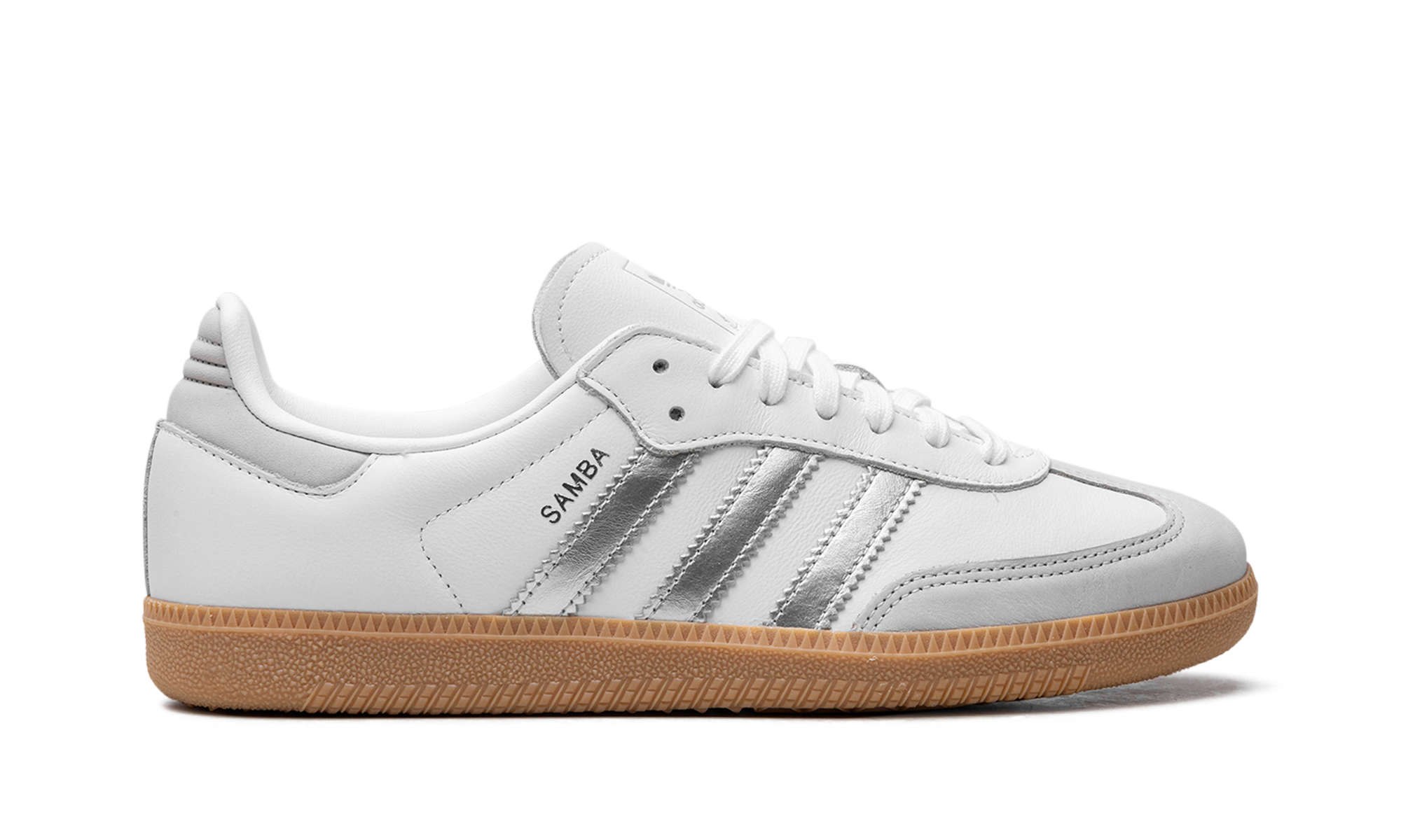 Adidas Samba OG WMNS "White Silver Metallic Grey" JI2725