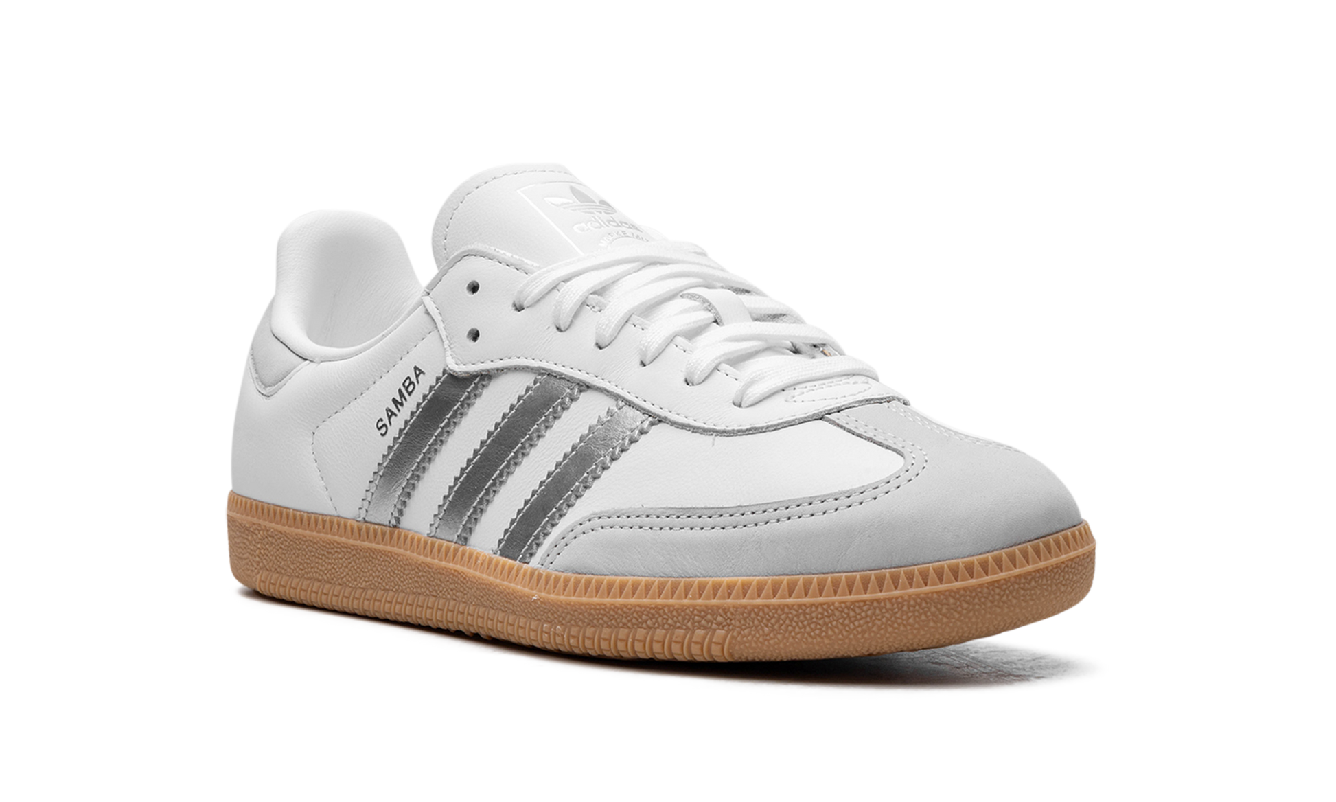 Adidas Samba OG WMNS "White Silver Metallic Grey" JI2725