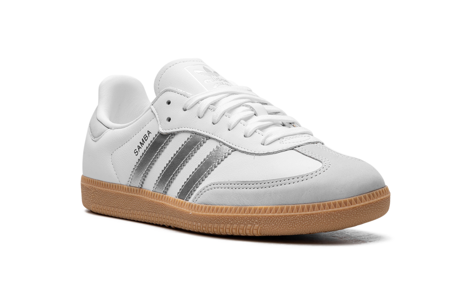 Adidas Samba OG WMNS "White Silver Metallic Grey" JI2725