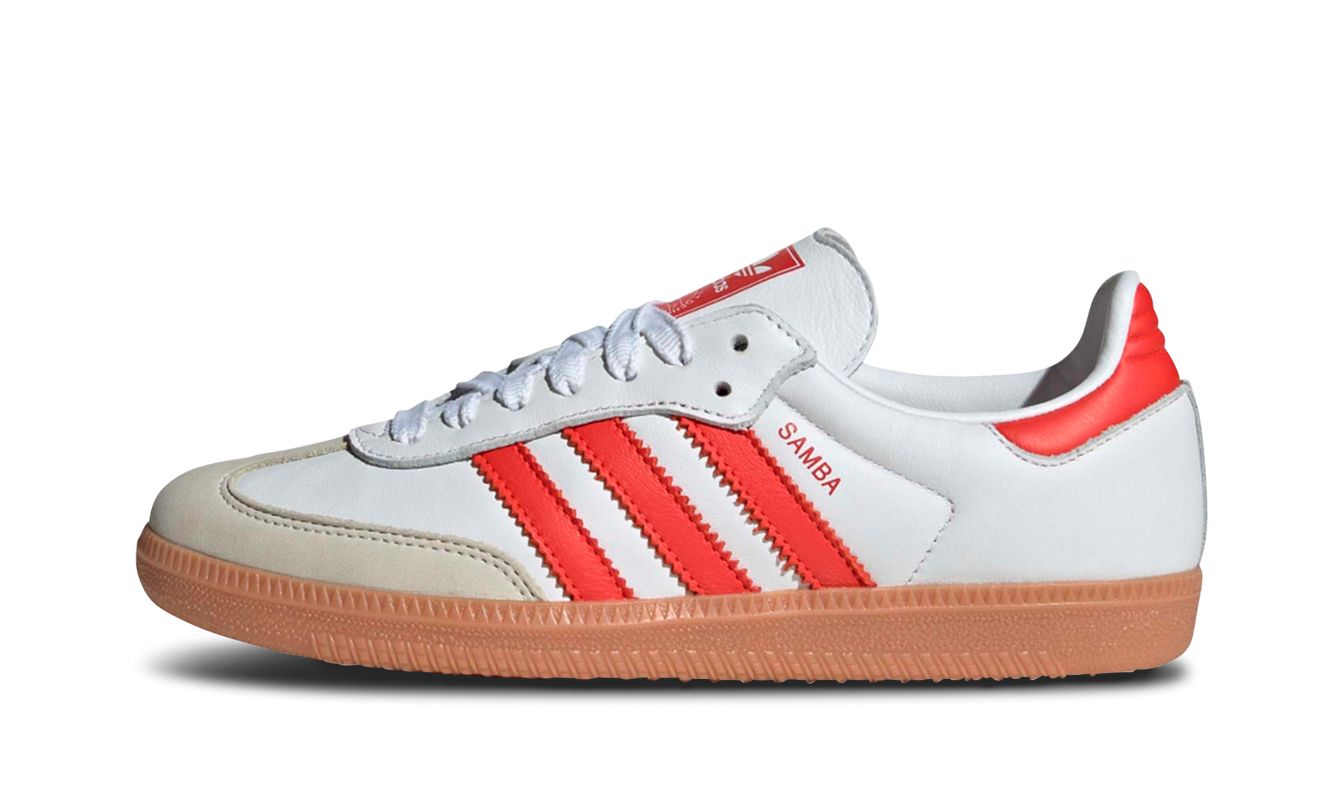 Adidas SAMBA OG WMNS "White Solar Red" IF6513