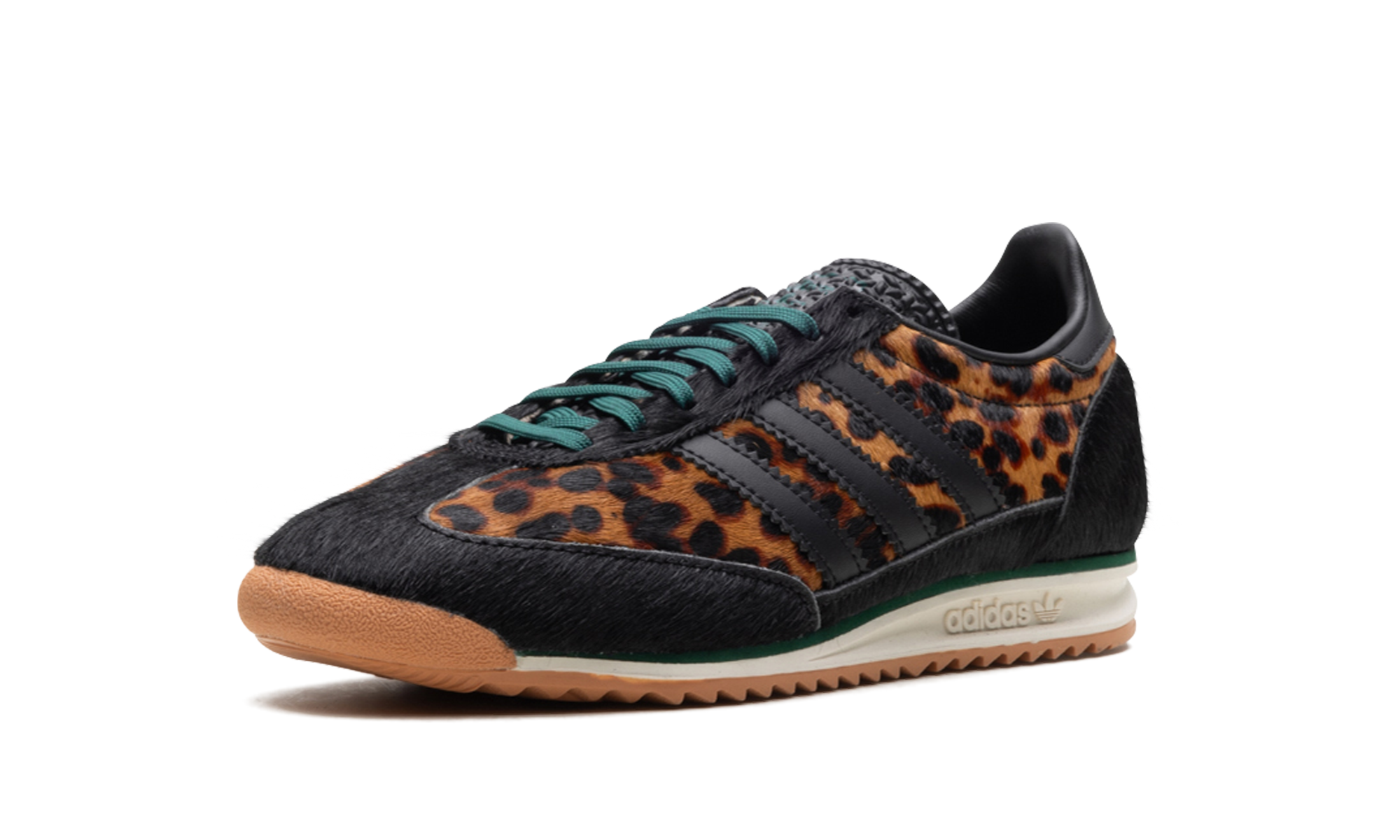 Adidas SL 72 OG WMNS "Leopard Print Collegiate Green" JI0187