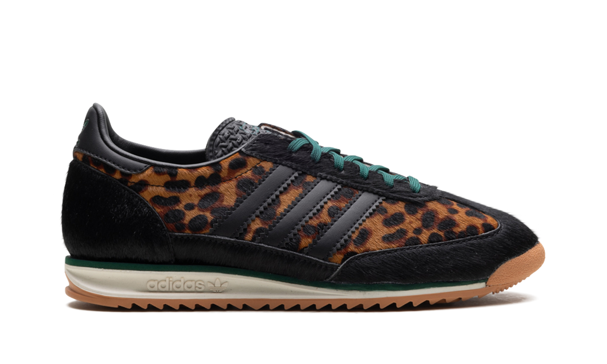 Adidas SL 72 OG WMNS "Leopard Print Collegiate Green" JI0187