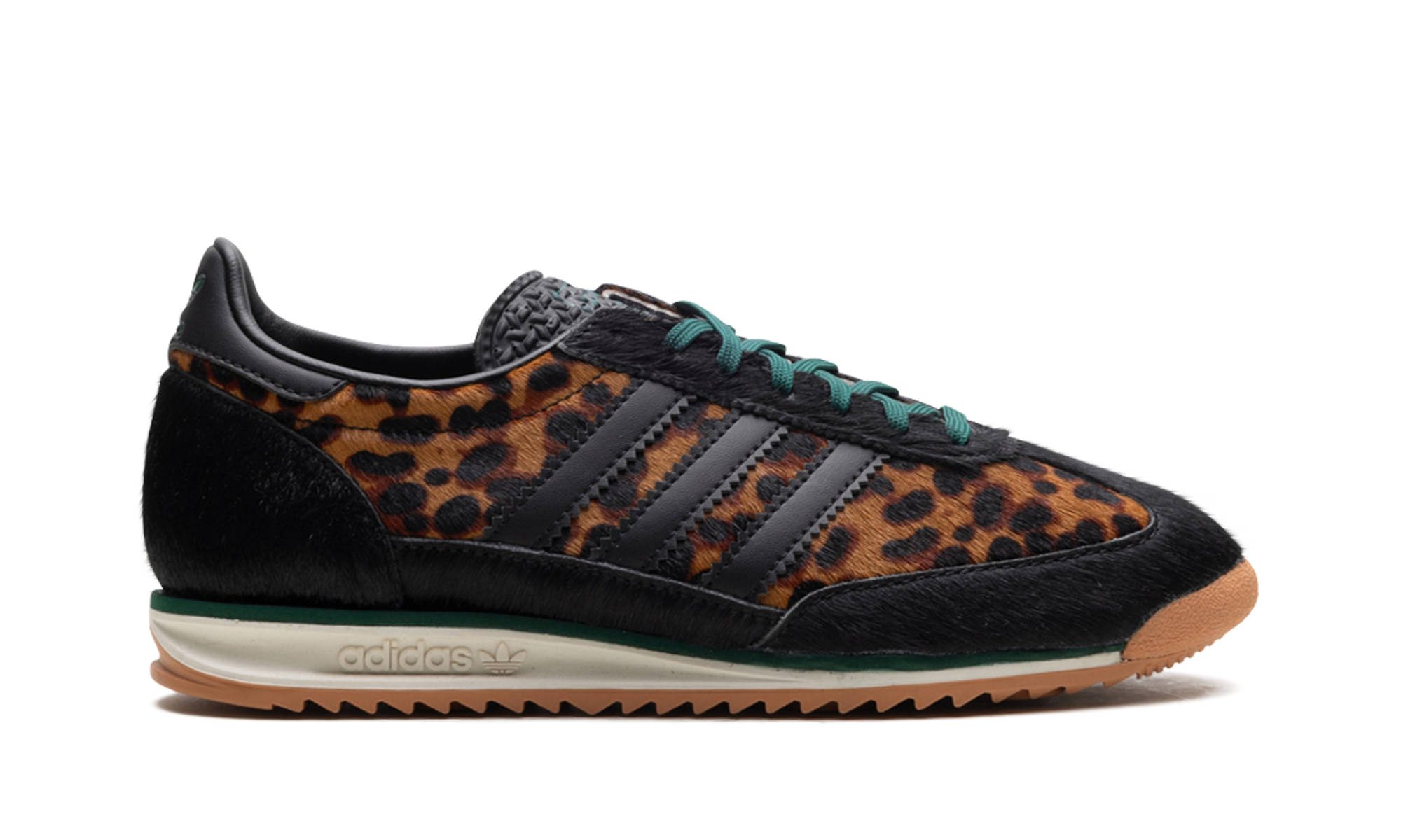 Adidas SL 72 OG WMNS "Leopard Print Collegiate Green" JI0187
