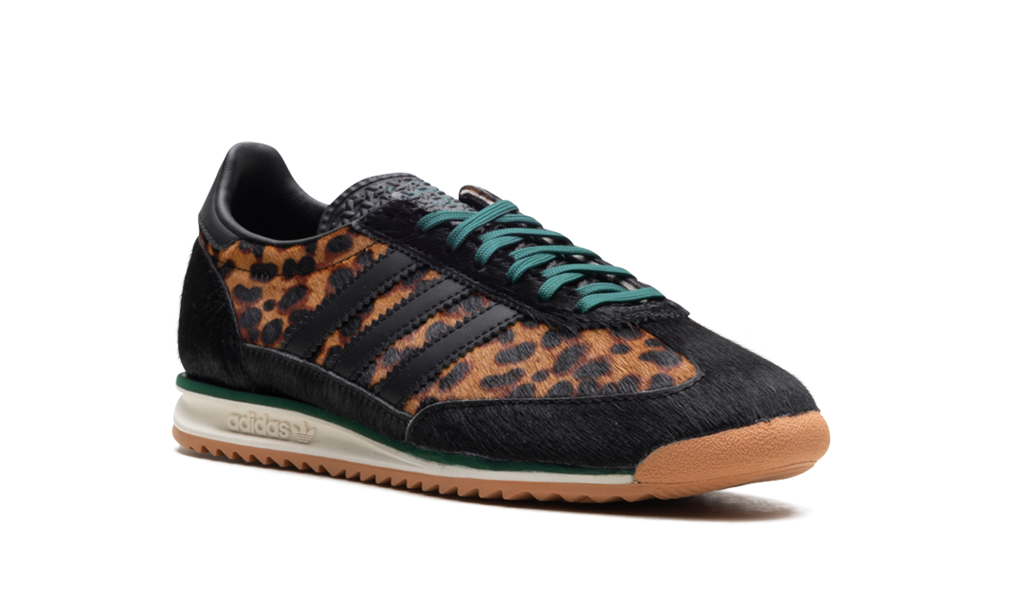 Adidas SL 72 OG WMNS "Leopard Print Collegiate Green" JI0187