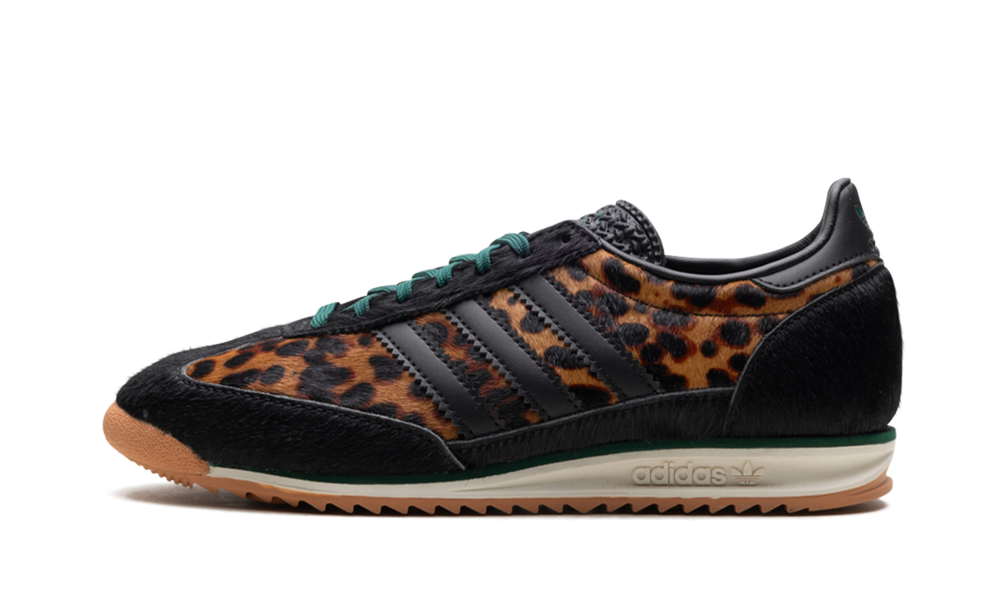 Adidas SL 72 OG WMNS "Leopard Print Collegiate Green" JI0187