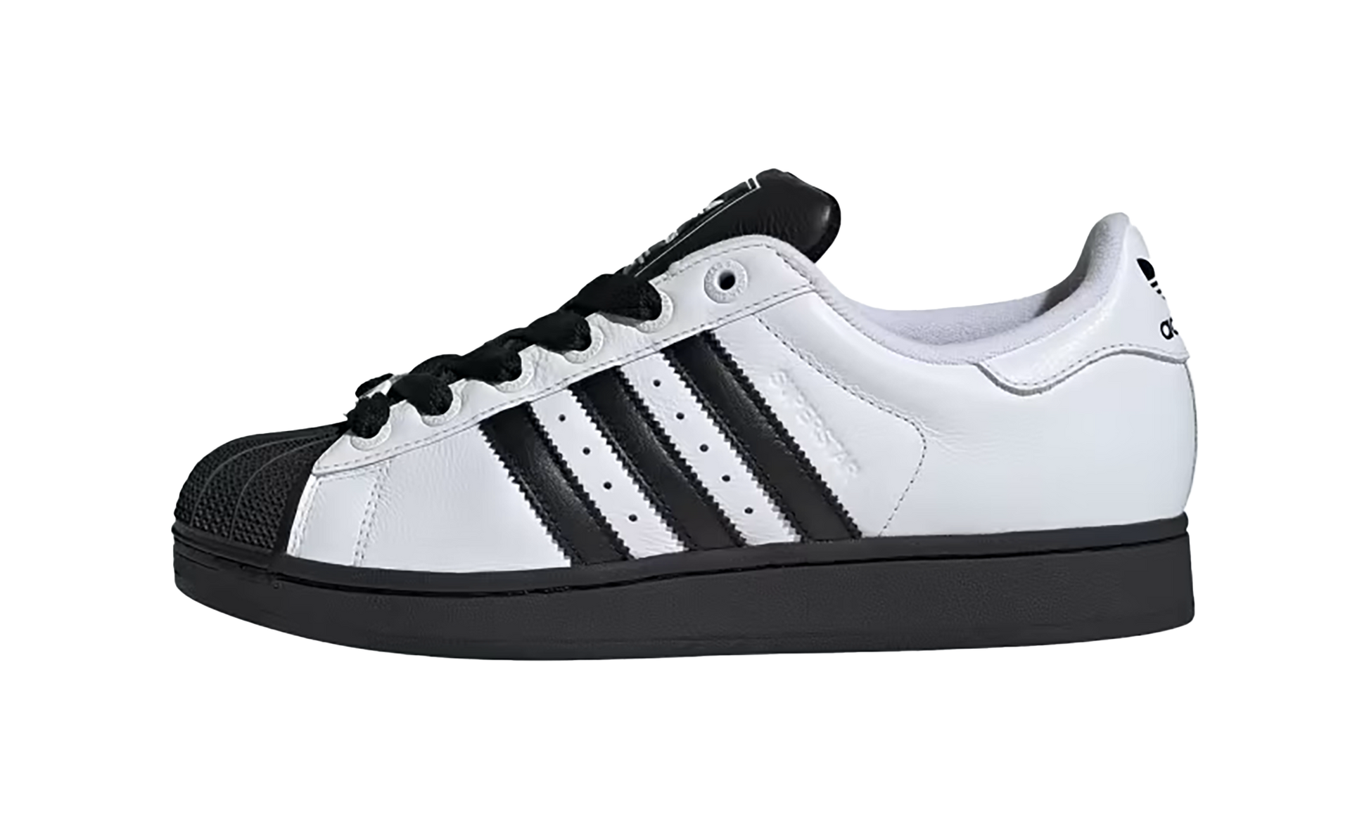 Adidas Superstar II "White Black White" JI0124
