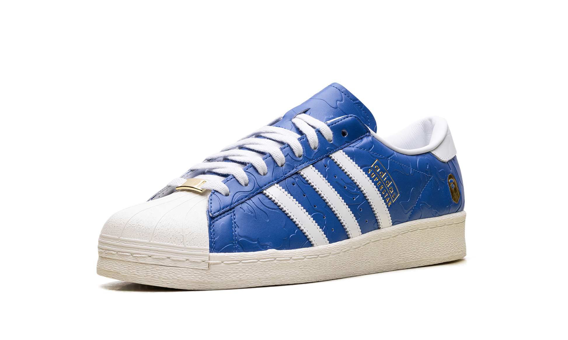 Adidas Superstar Vintage "Bape Blue White" JR2702