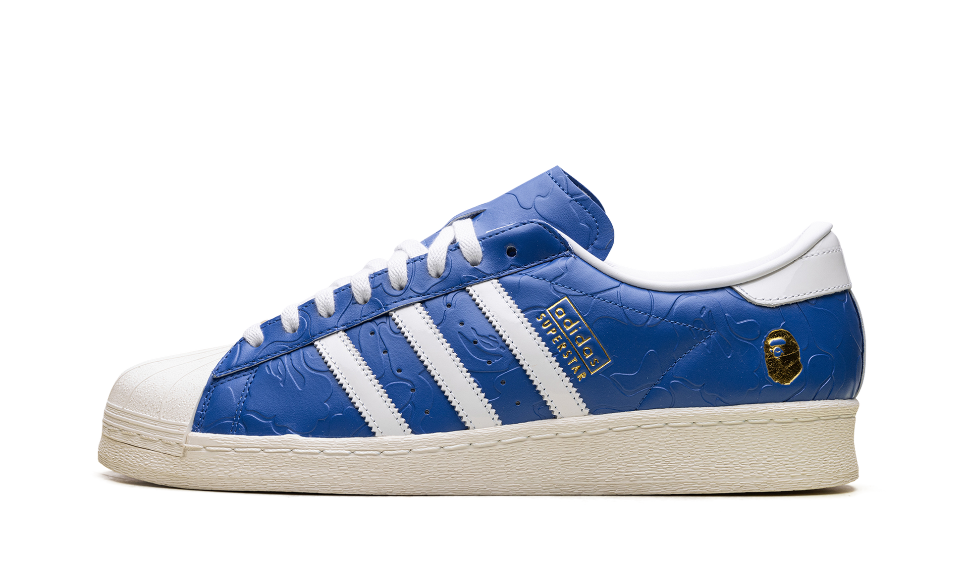 Adidas Superstar Vintage "Bape Blue White" JR2702