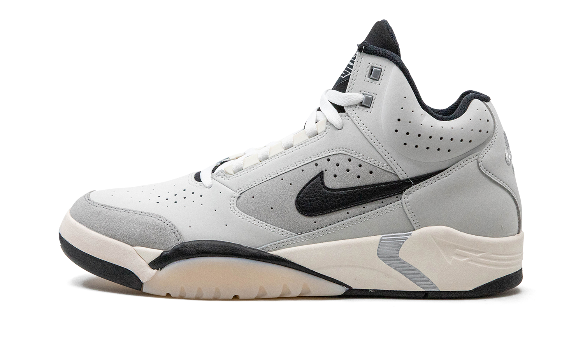Air Flight Lite Mid "photon Dust Metallic Silver" - 1