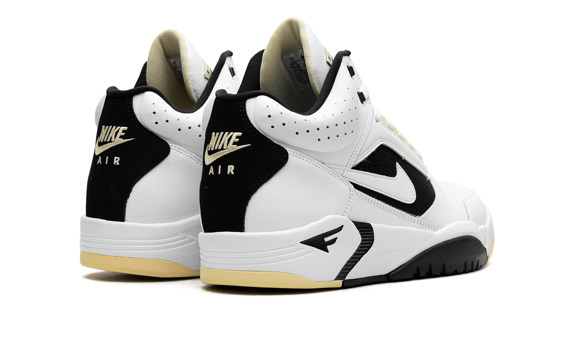 Air Flight Lite Mid "white Lemon Black White" - 3