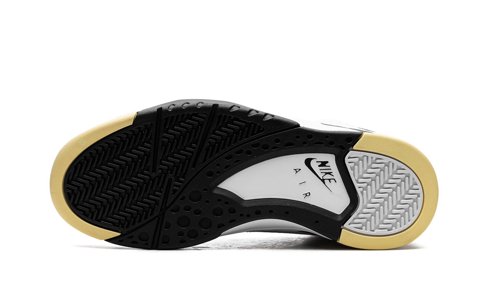 Air Flight Lite Mid "white Lemon Black White" - 5
