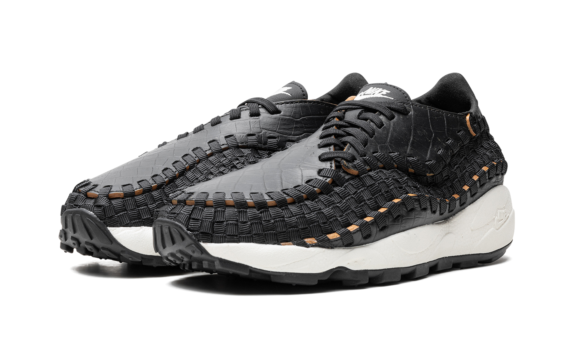 Air Footscape Woven Premium "black Croc" - 2