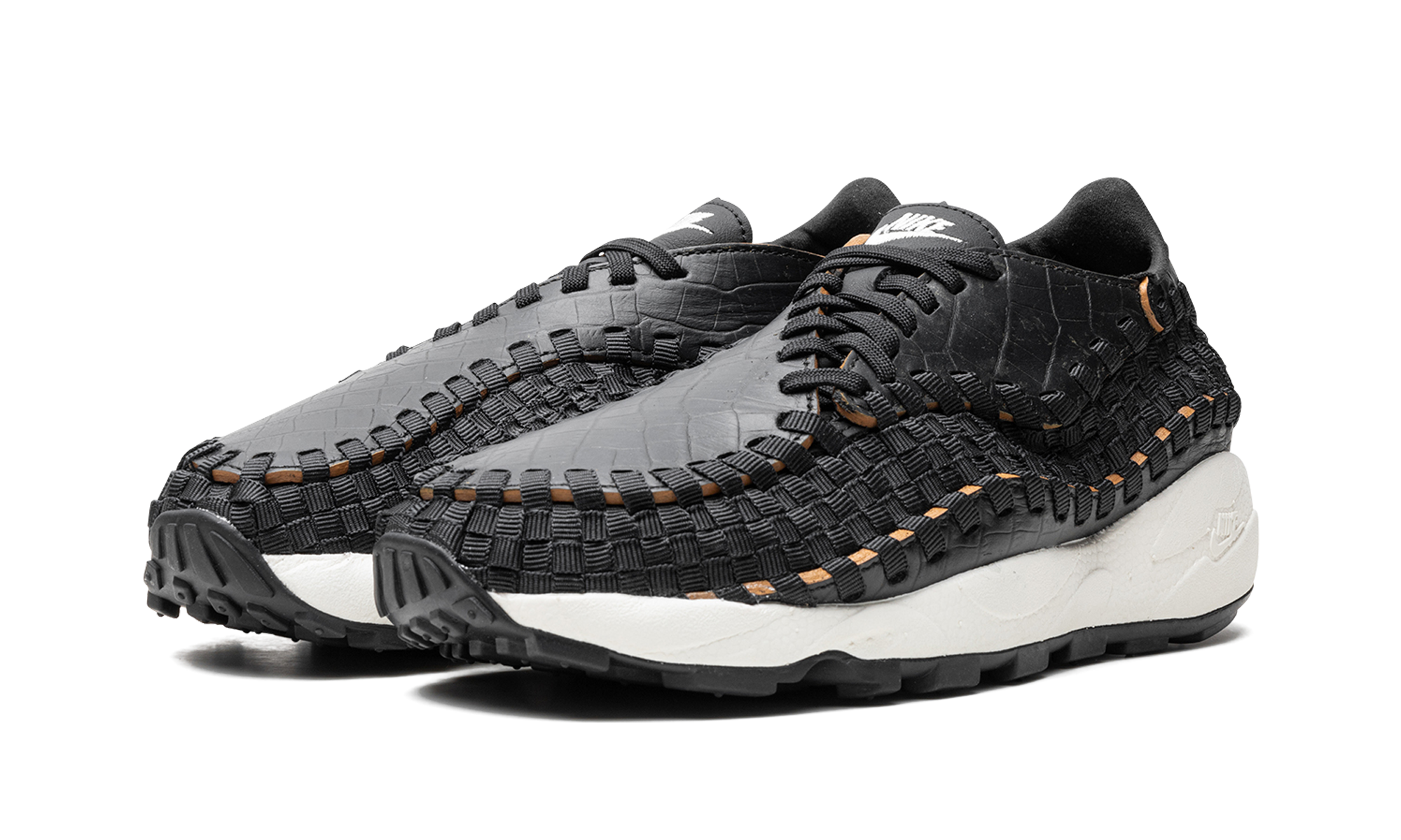 Air Footscape Woven Premium "black Croc" - 2