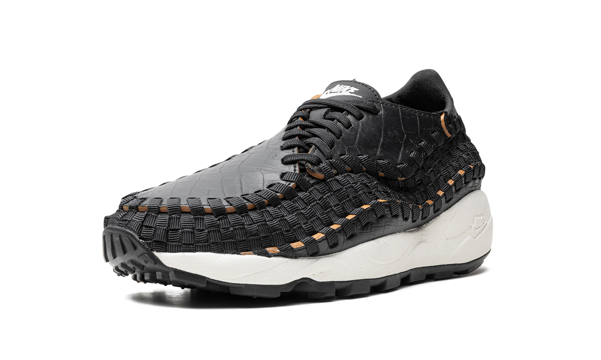 Air Footscape Woven Premium "black Croc" - 4