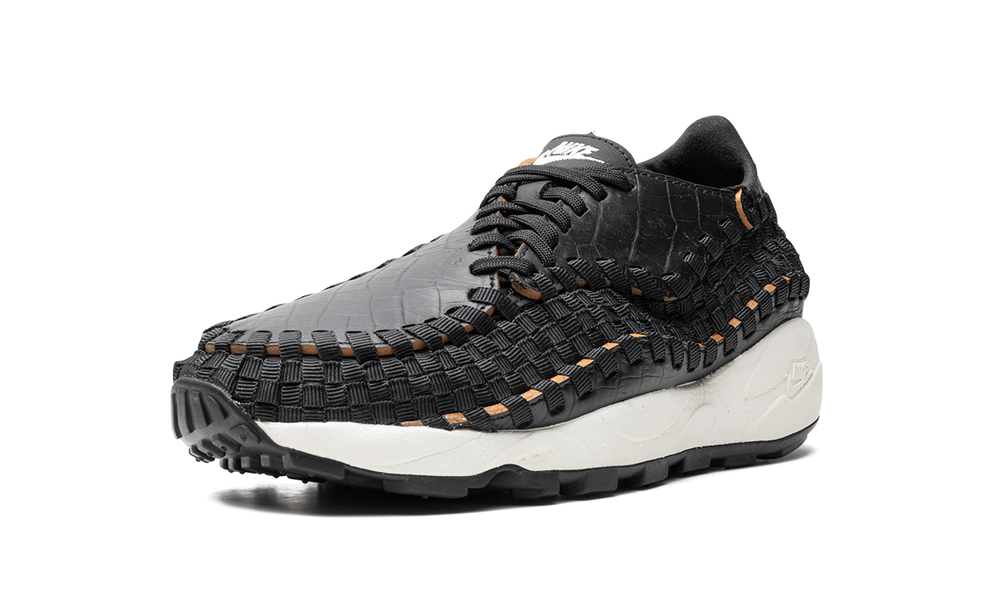 Air Footscape Woven Premium "black Croc" - 4