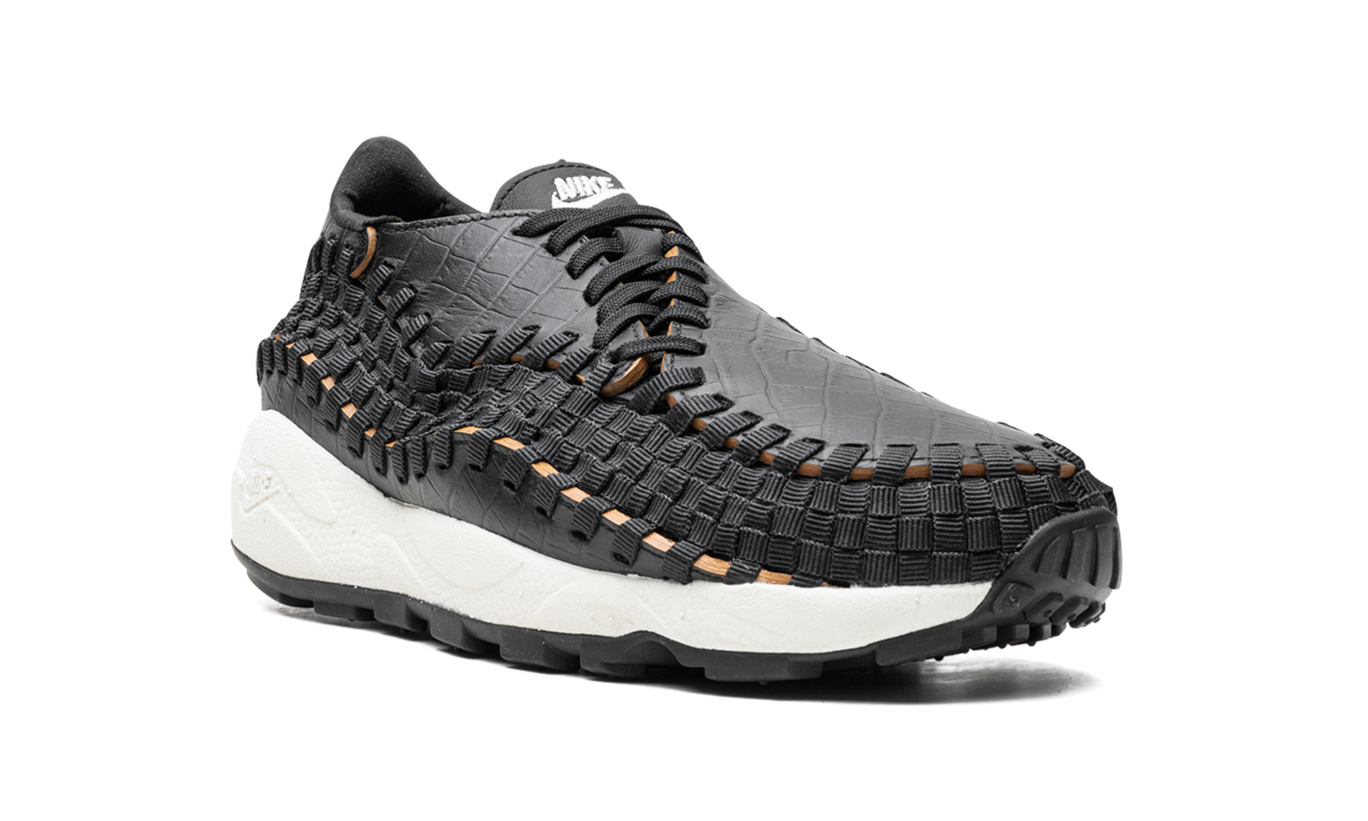 Air Footscape Woven Premium "black Croc" - 7