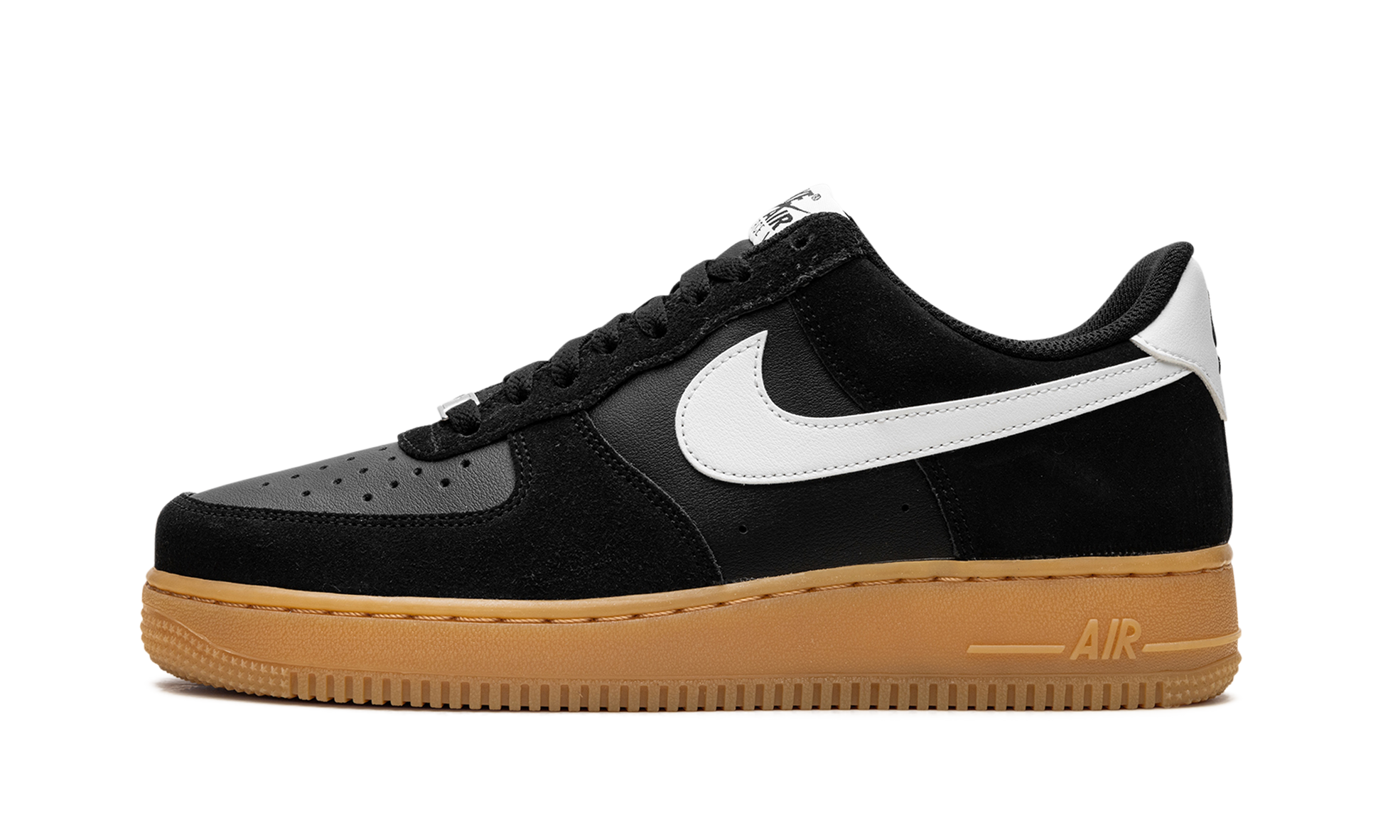 Air Force 1 '07 Lv8 "black Suede" - 1