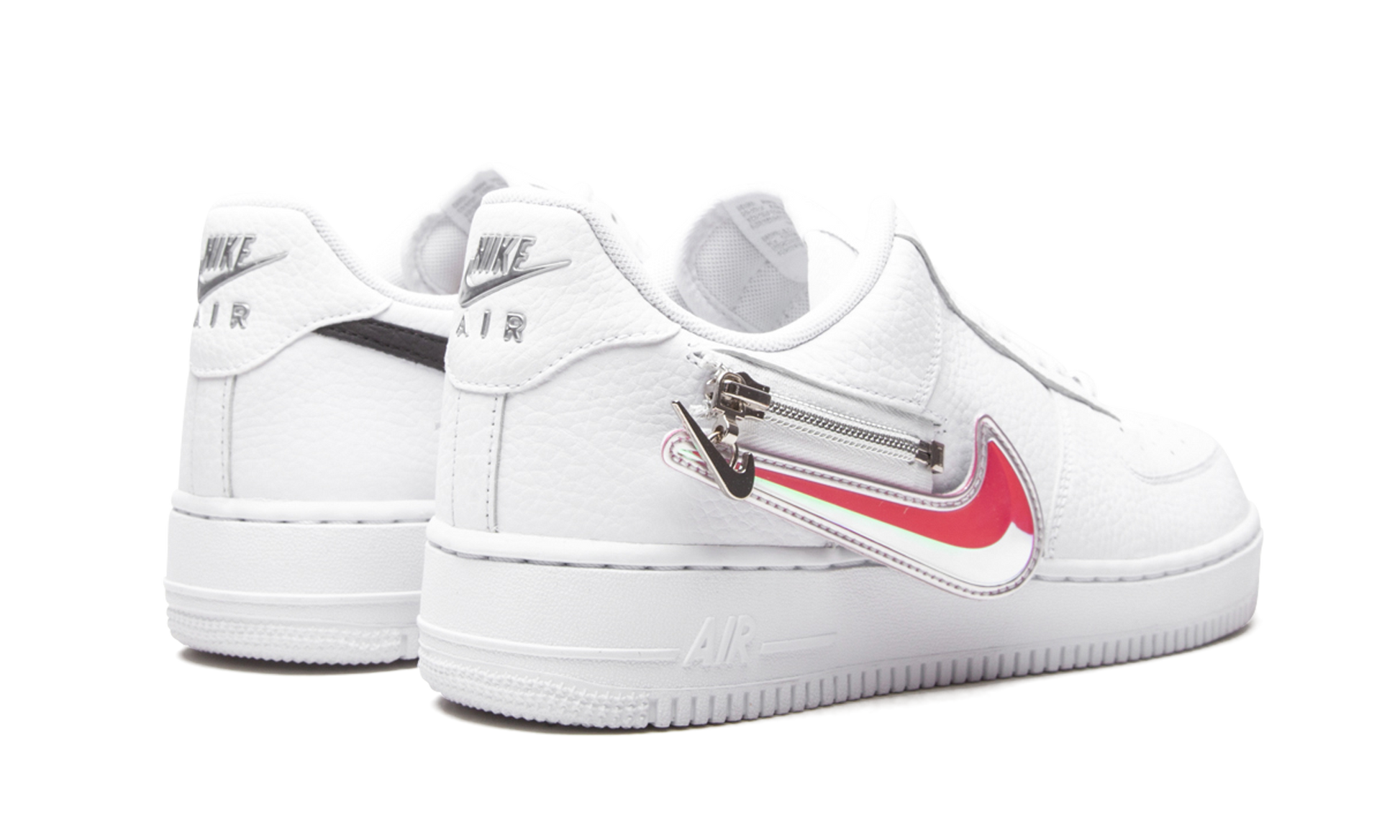 Air Force 1 '07 Prm "zip Swoosh White" - 3