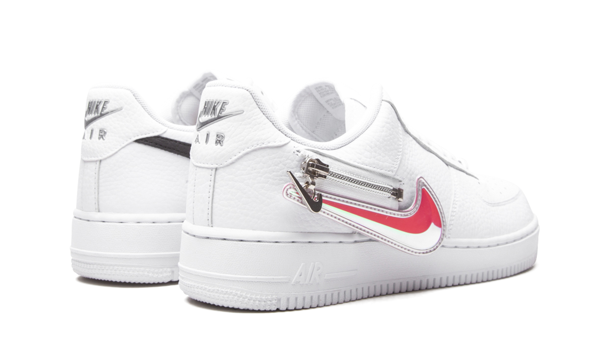 Air Force 1 '07 Prm "zip Swoosh White" - 3