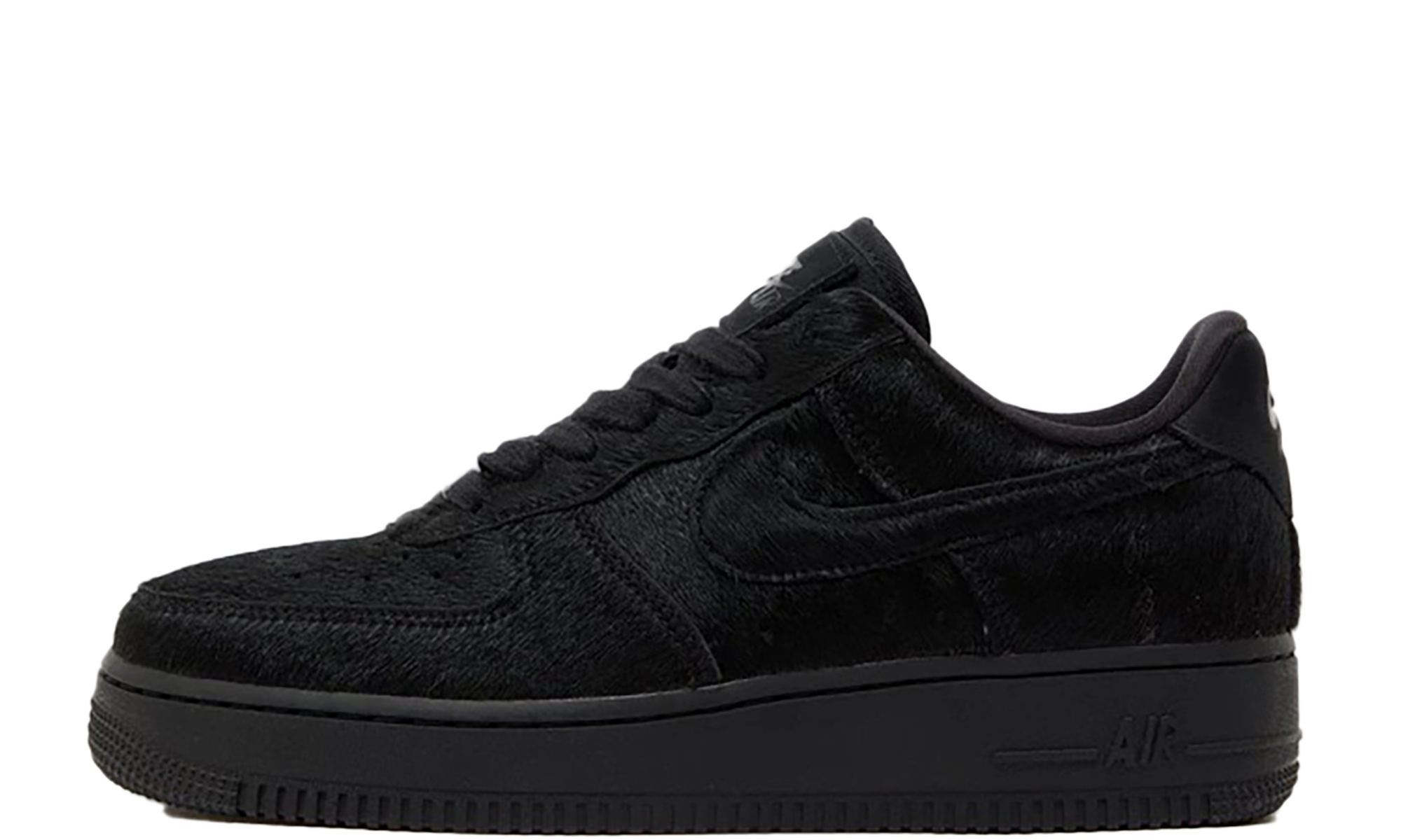 Air Force 1 '07 Wmns "triple Black Pony Hair" - 1