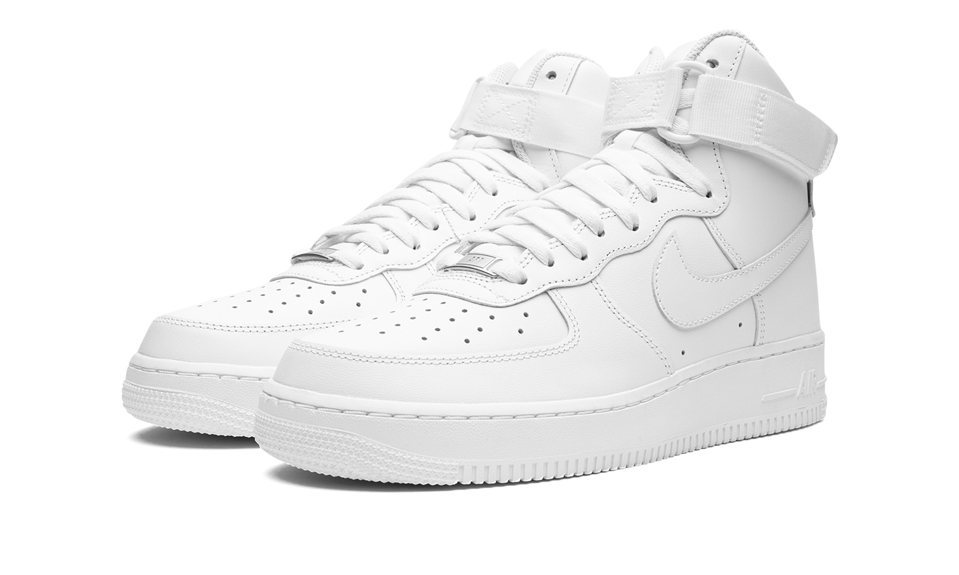Air Force 1 High Mns Wmns "triple White" - 2
