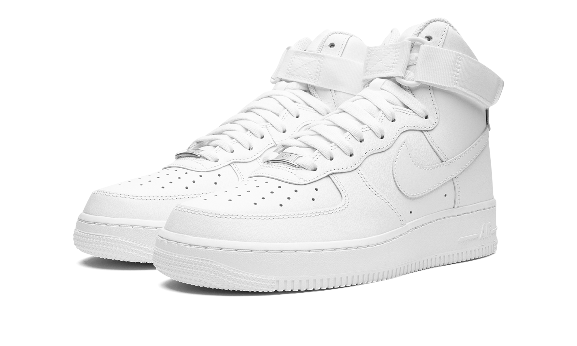 Air Force 1 High Mns Wmns "triple White" - 2