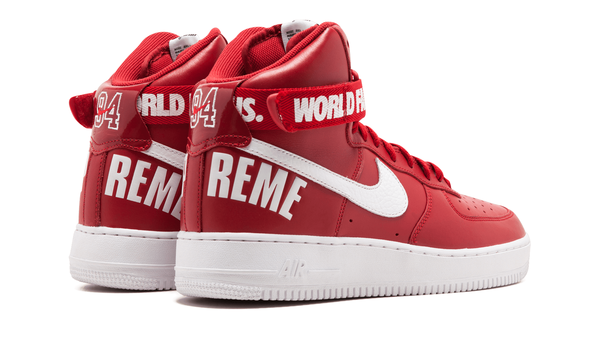 Air Force 1 High Supreme Sp "red" - 3