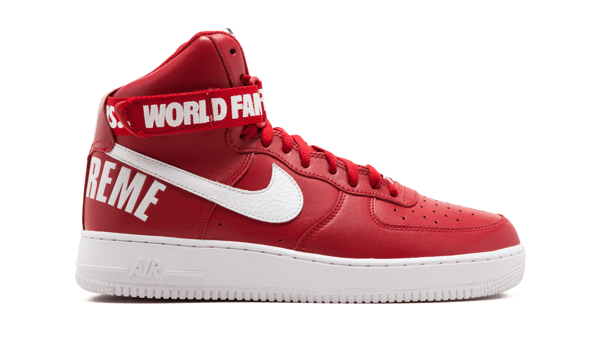 Air Force 1 High Supreme Sp "red" - 7