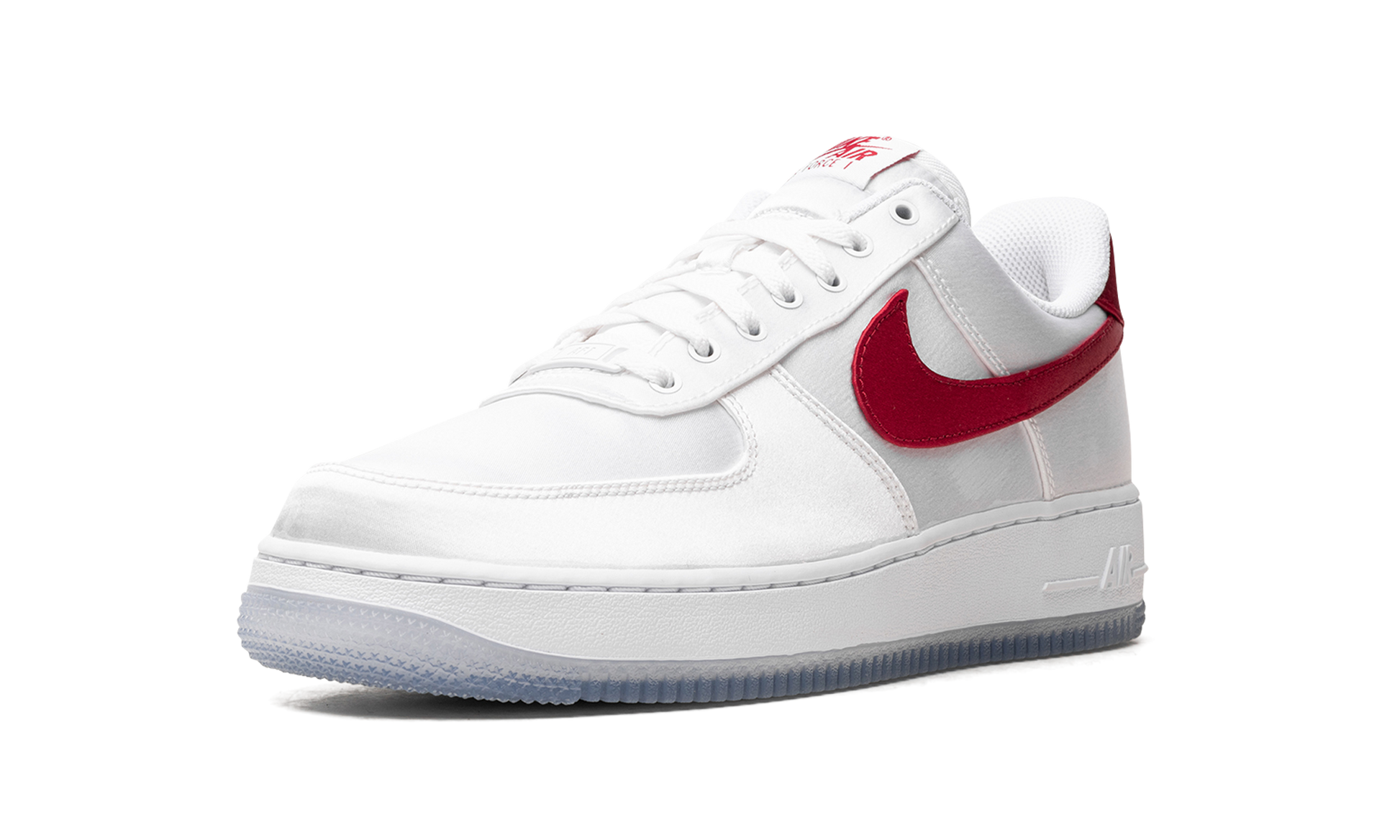 Air Force 1 Lo '07 Wmns "satin White Varsity Red" - 4