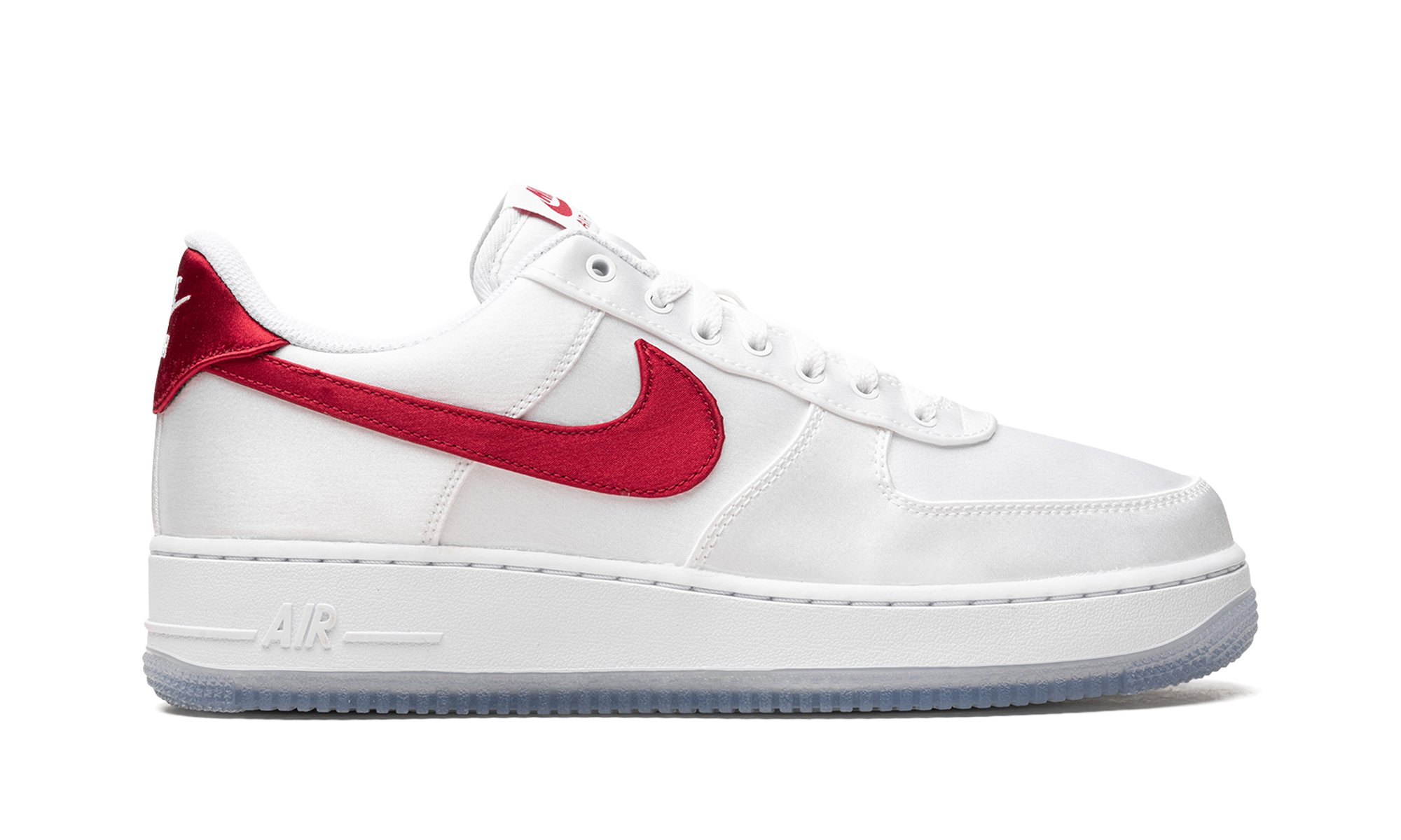 Air Force 1 Lo '07 Wmns "satin White Varsity Red" - 6