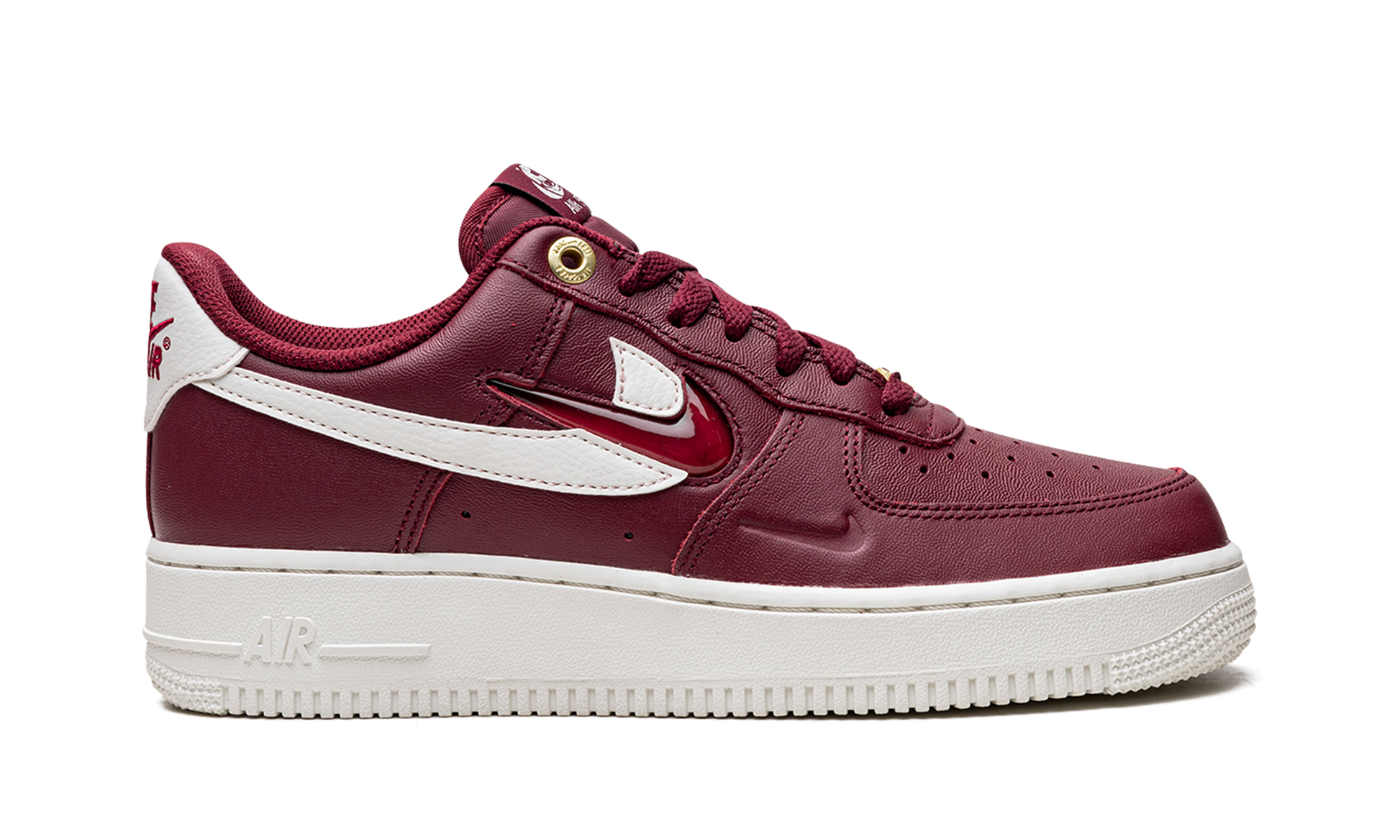 Air Force 1 Lo Wmns "logo Pack - Deep Red" - 6