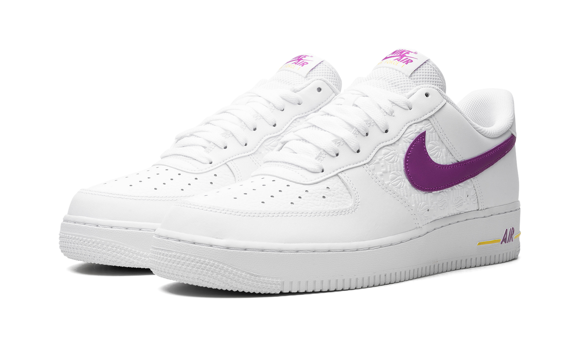 Air Force 1 Low Emb "bold Berry Lakers" - 2