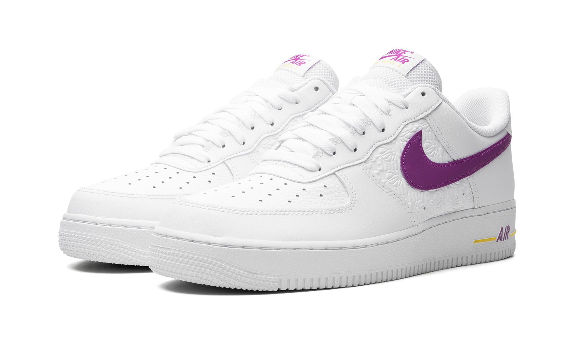 Air Force 1 Low Emb "bold Berry Lakers" - 2