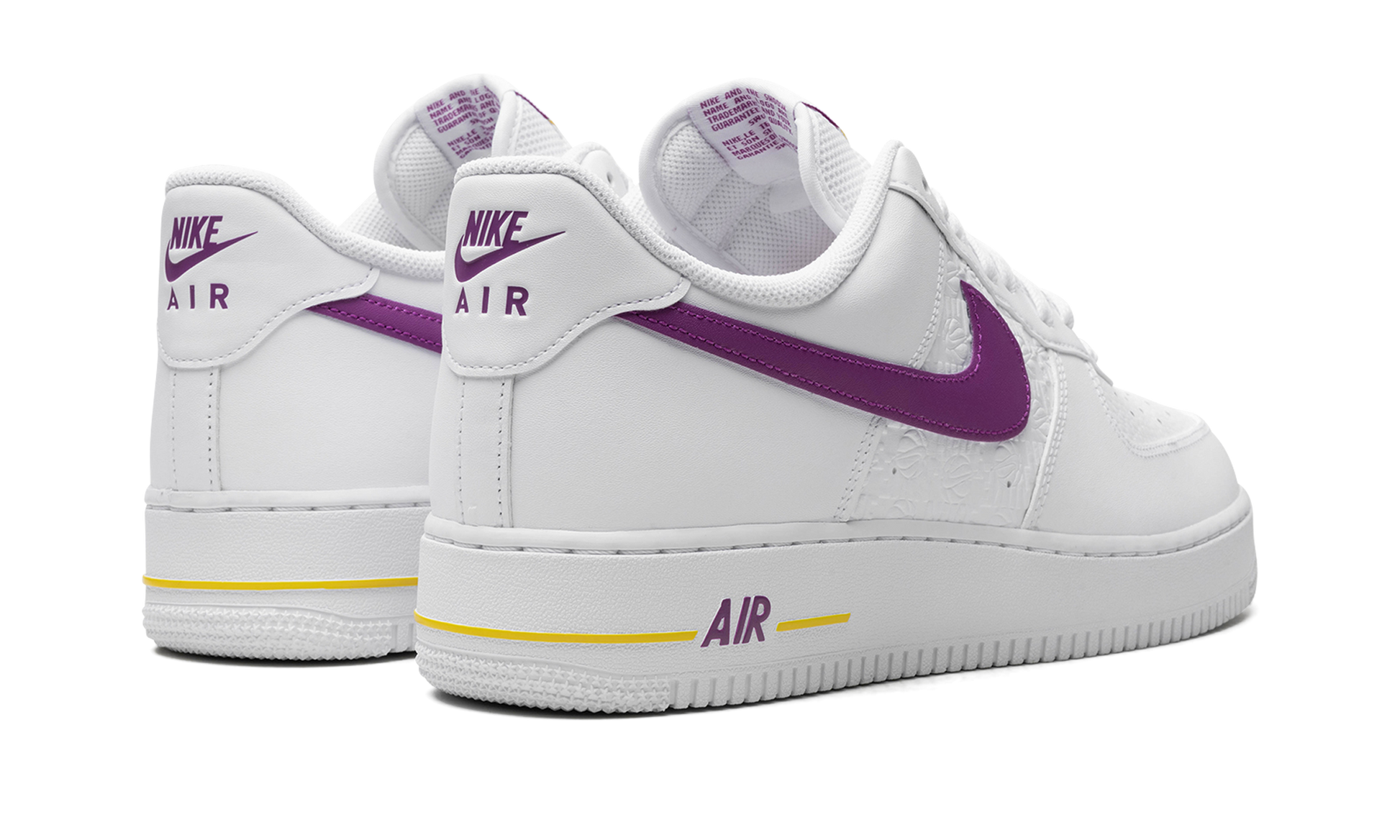 Air Force 1 Low Emb "bold Berry Lakers" - 3